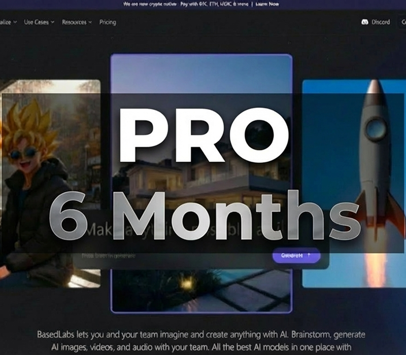 basedlabs.ai - Pro Membership 6 Hónap Előfizetés