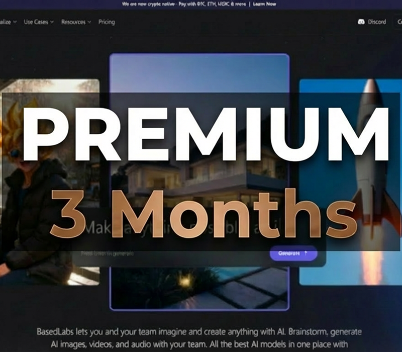 

basedlabs.ai - Premium Membership 3 Month Subscription
