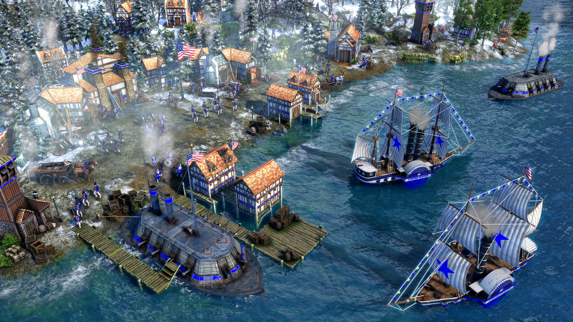 Age Of Empires III: Definitive Edition - United States Civilization DLC Steam CD Key
