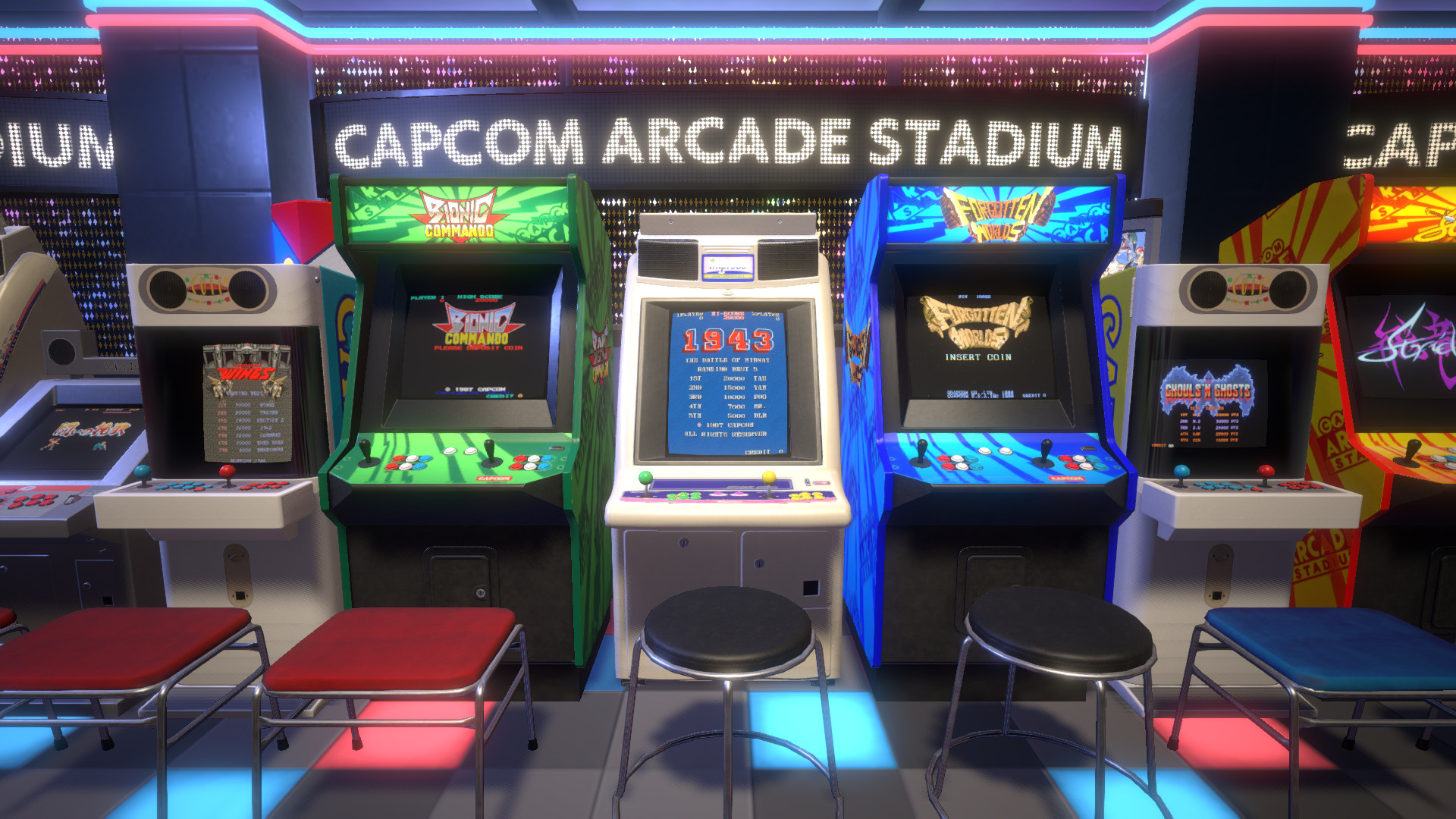 Capcom Arcade Stadium Packs 1, 2, And 3 Bundle Steam CD Key