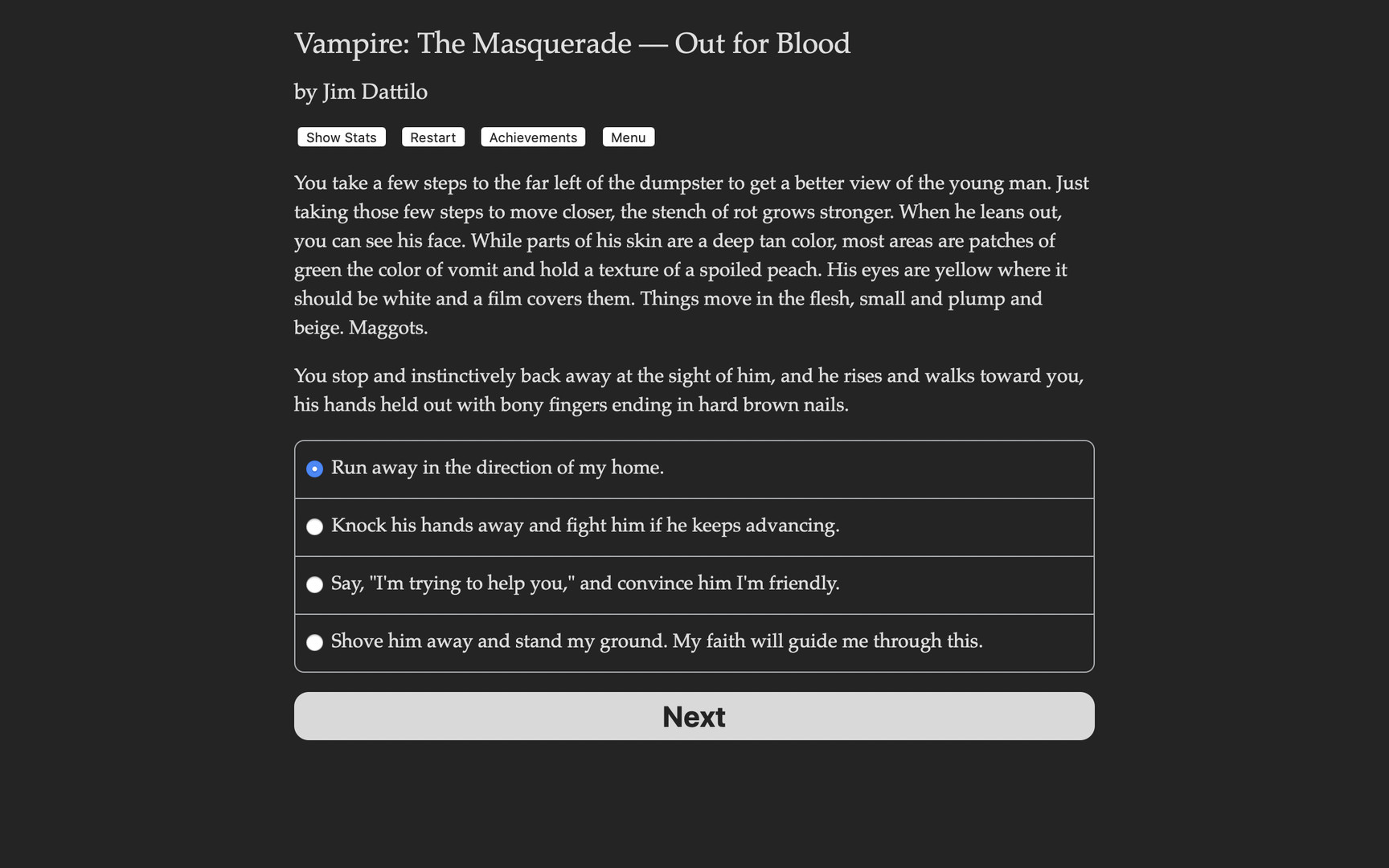 Vampire: The Masquerade - Out For Blood Steam CD Key