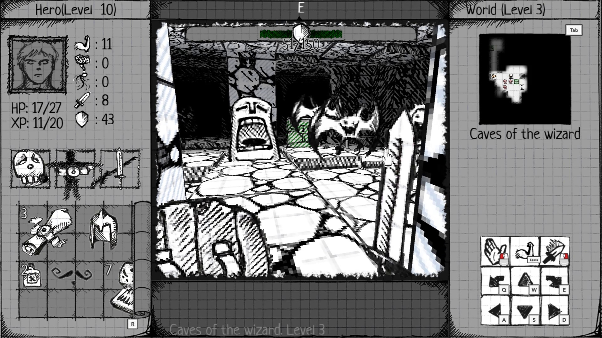 Drawngeon: Dungeons Of Ink And Paper Steam CD Key