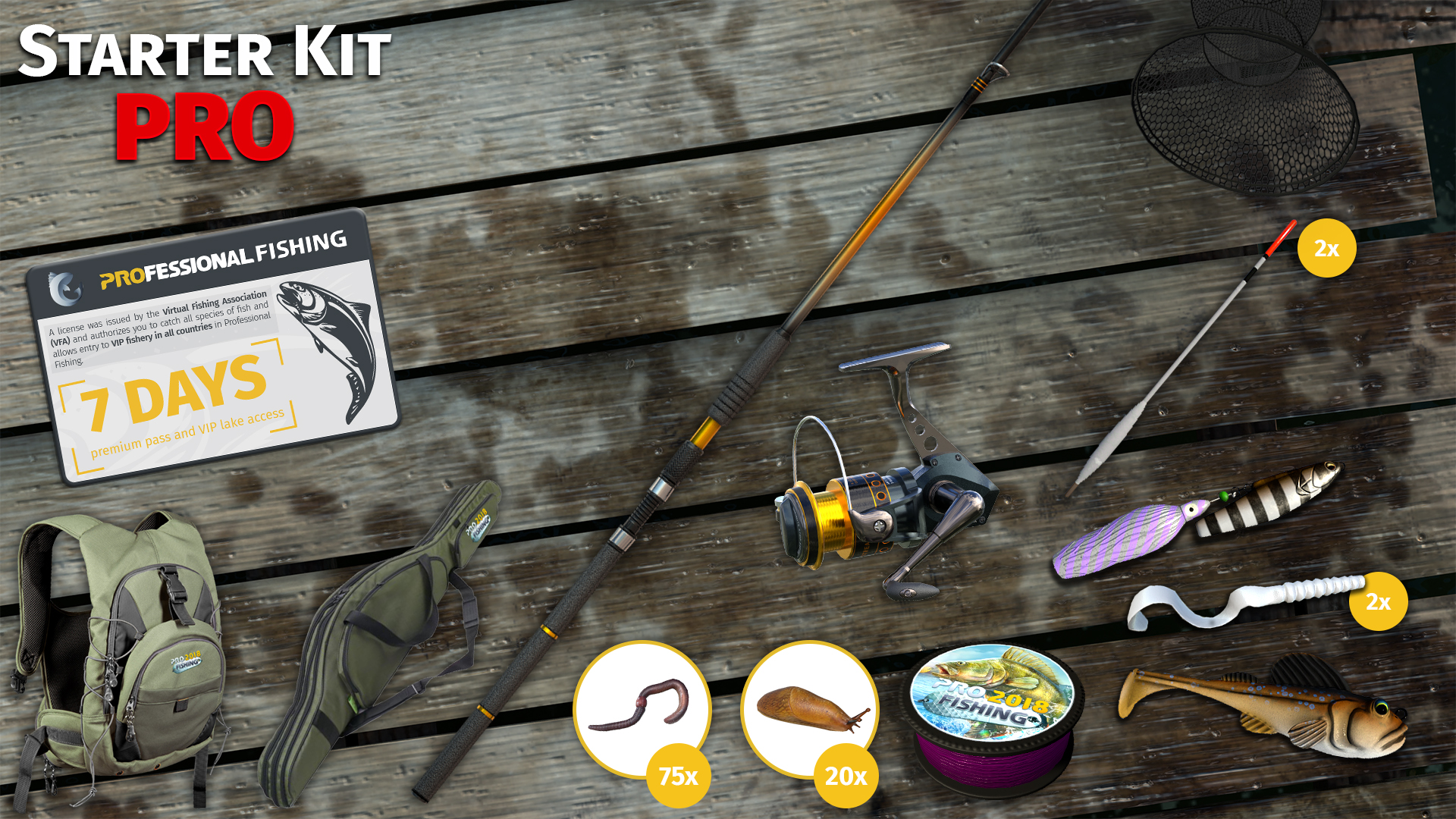 Professional Fishing - Starter Kit Pro DLC Steam CD Key