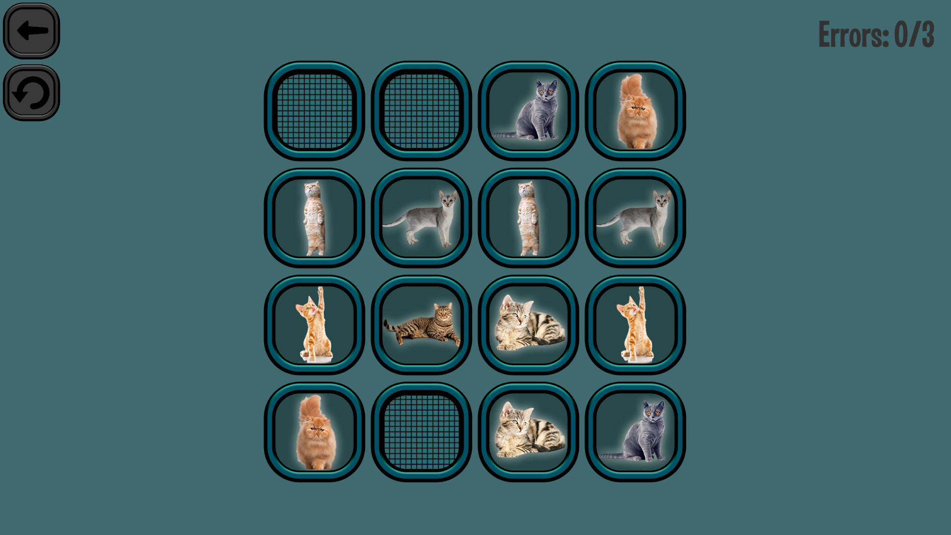 Animals Memory: Cats Steam CD Key