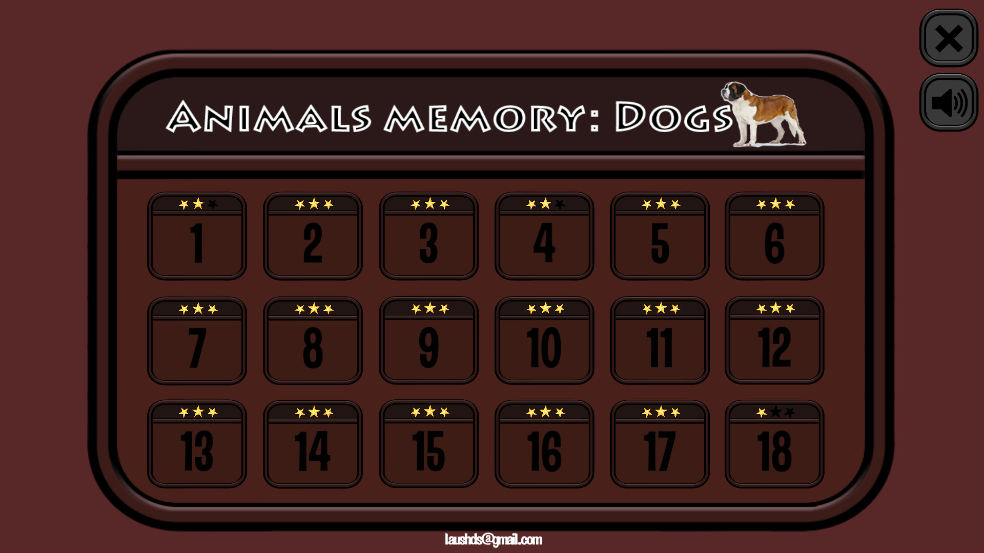 Animals Memory: Dogs Steam CD Key