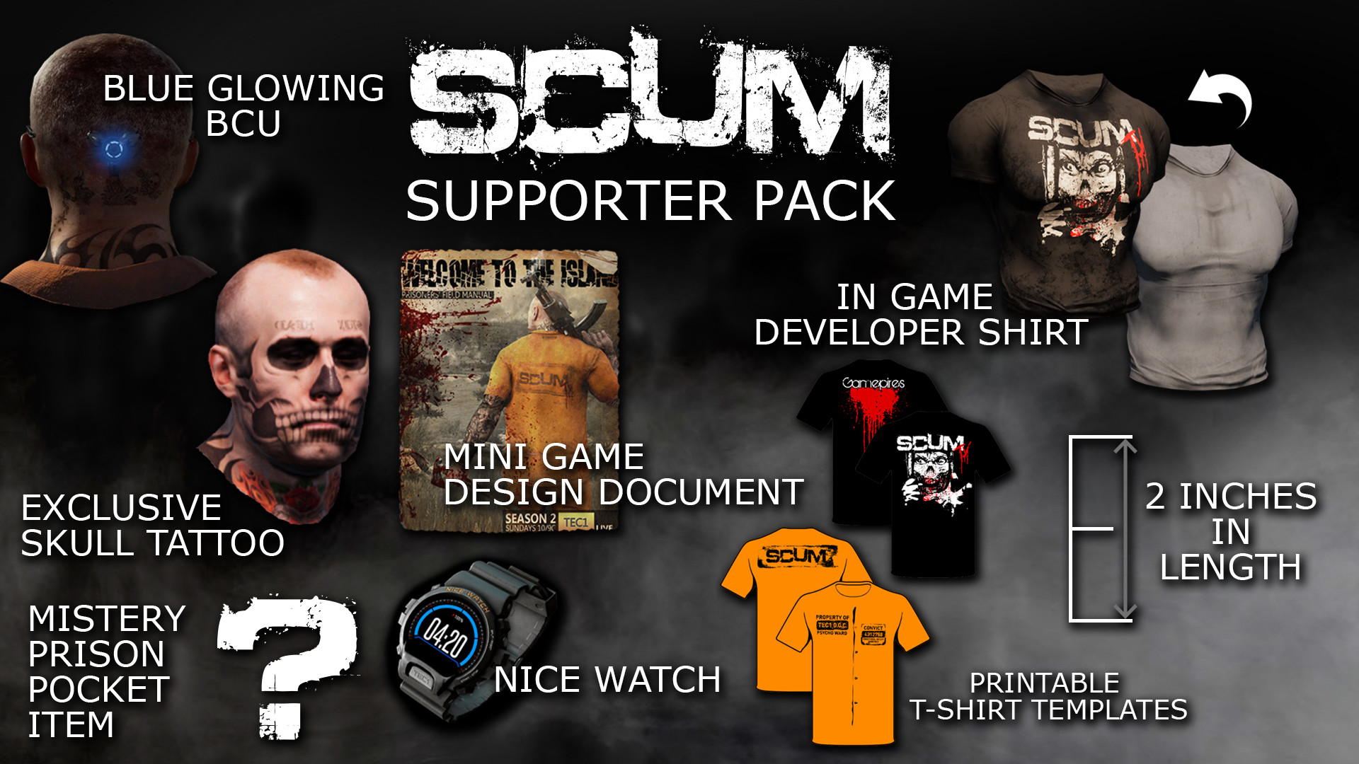 SCUM - Supporter Pack 1 DLC Steam CD Key