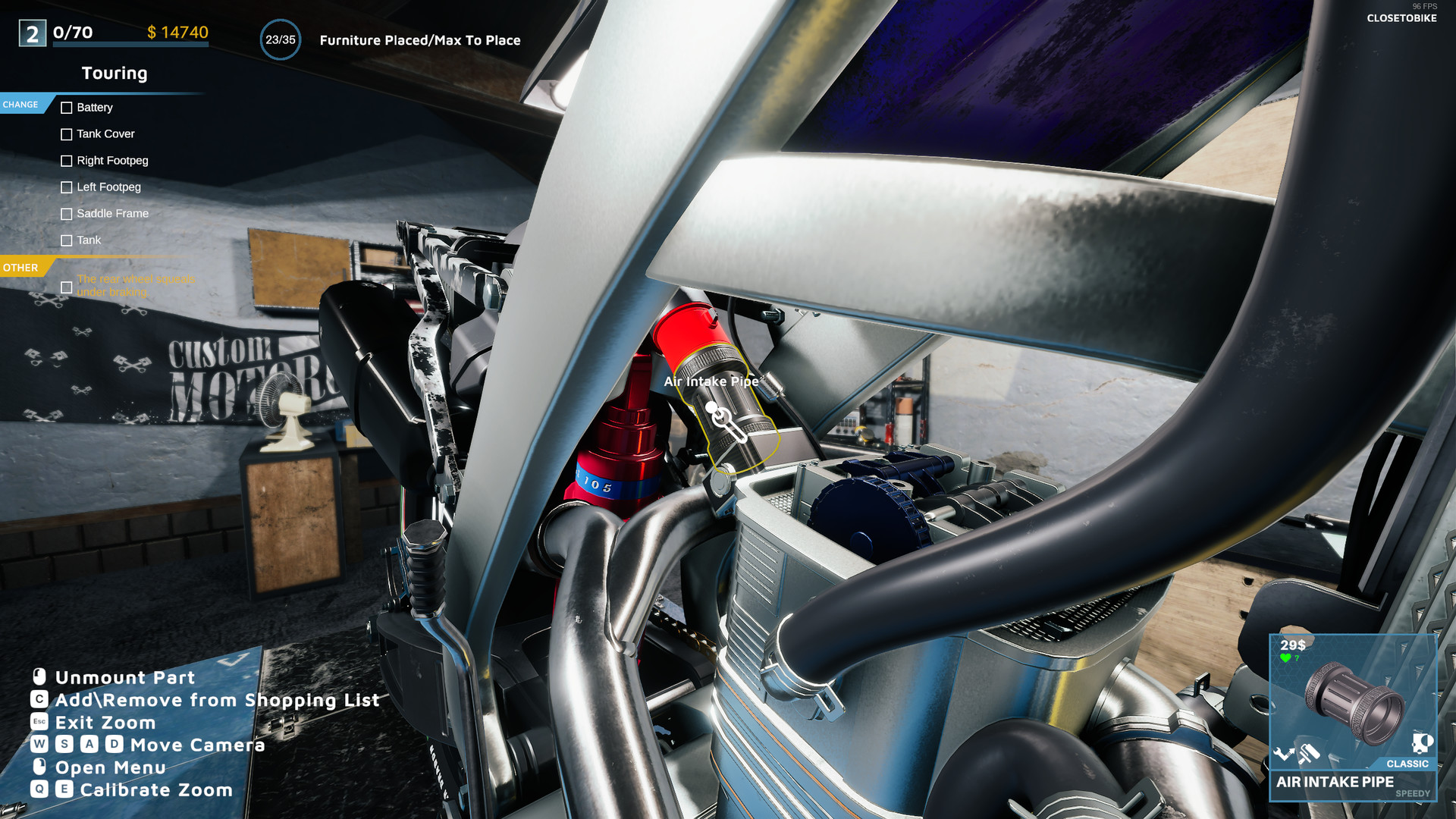 Motorcycle Mechanic Simulator 2021 EU Steam CD Key