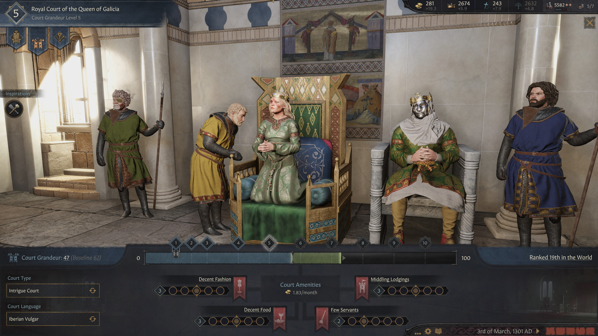 Crusader Kings III - Royal Court DLC Steam CD Key