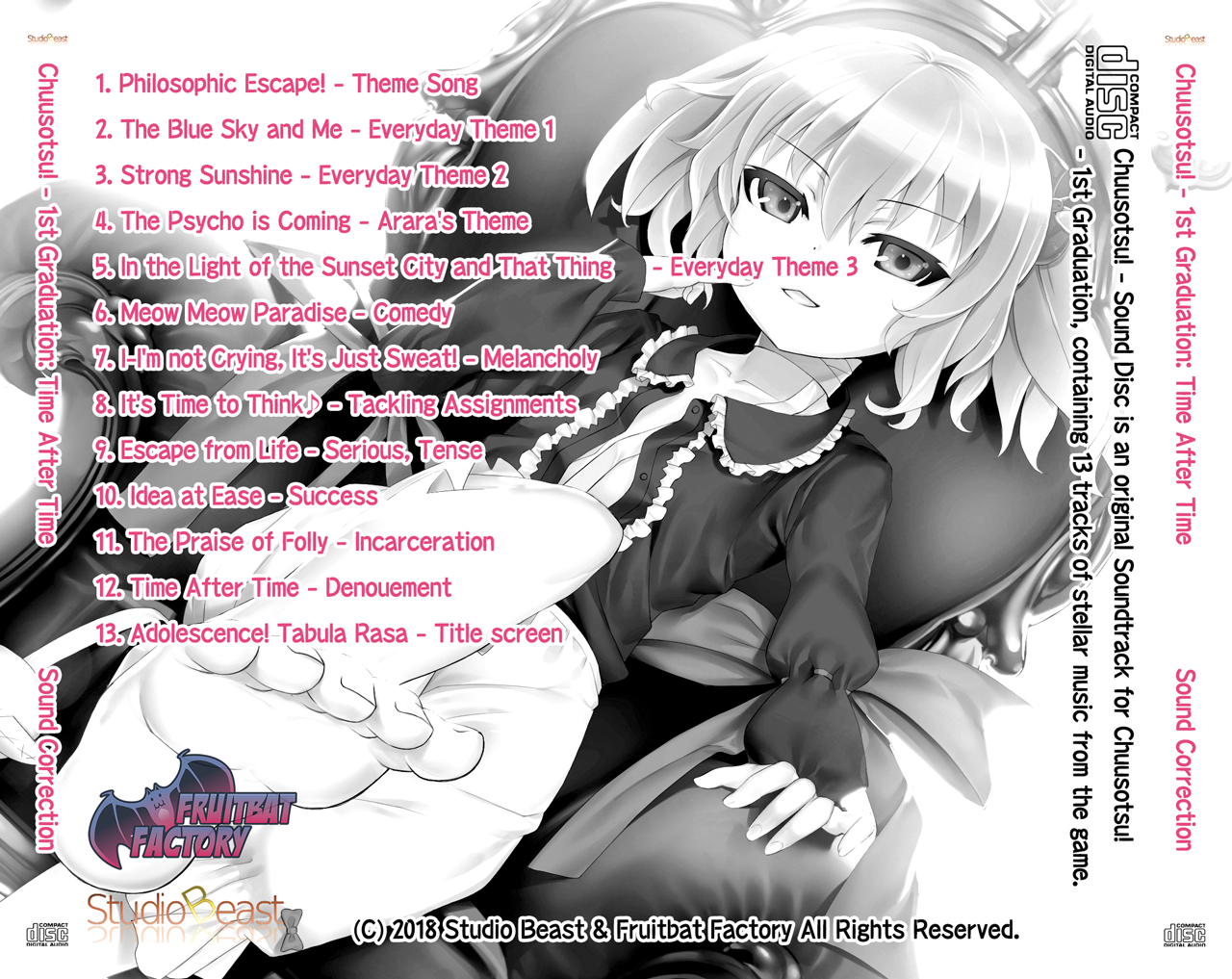 Chuusotsu! Sound Correction DLC Steam CD Key