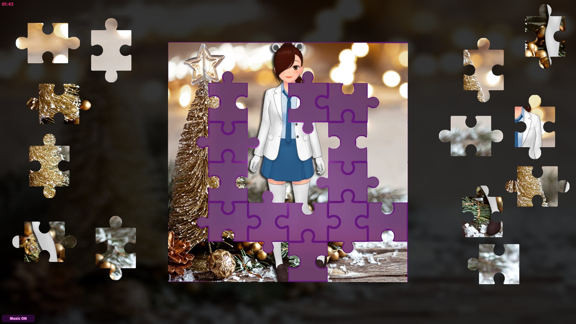 Anime Jigsaw Girls - Christmas Steam CD Key
