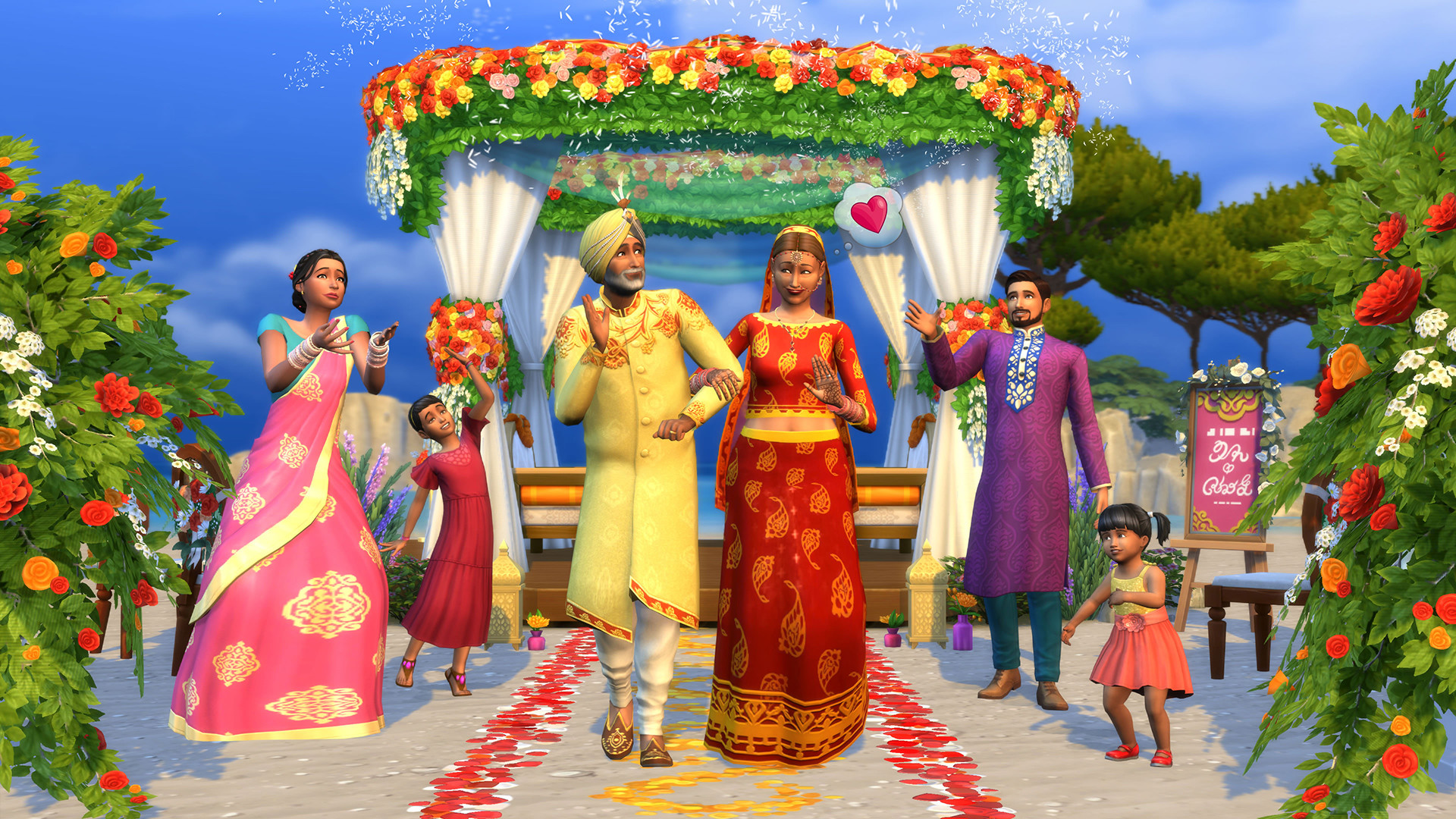 The Sims 4 - My Wedding Stories Game Pack DLC Steam Altergift