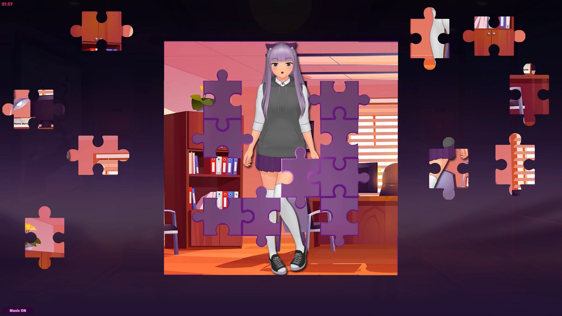 Anime Jigsaw Girls - Office + Artbook DLC Steam CD Key