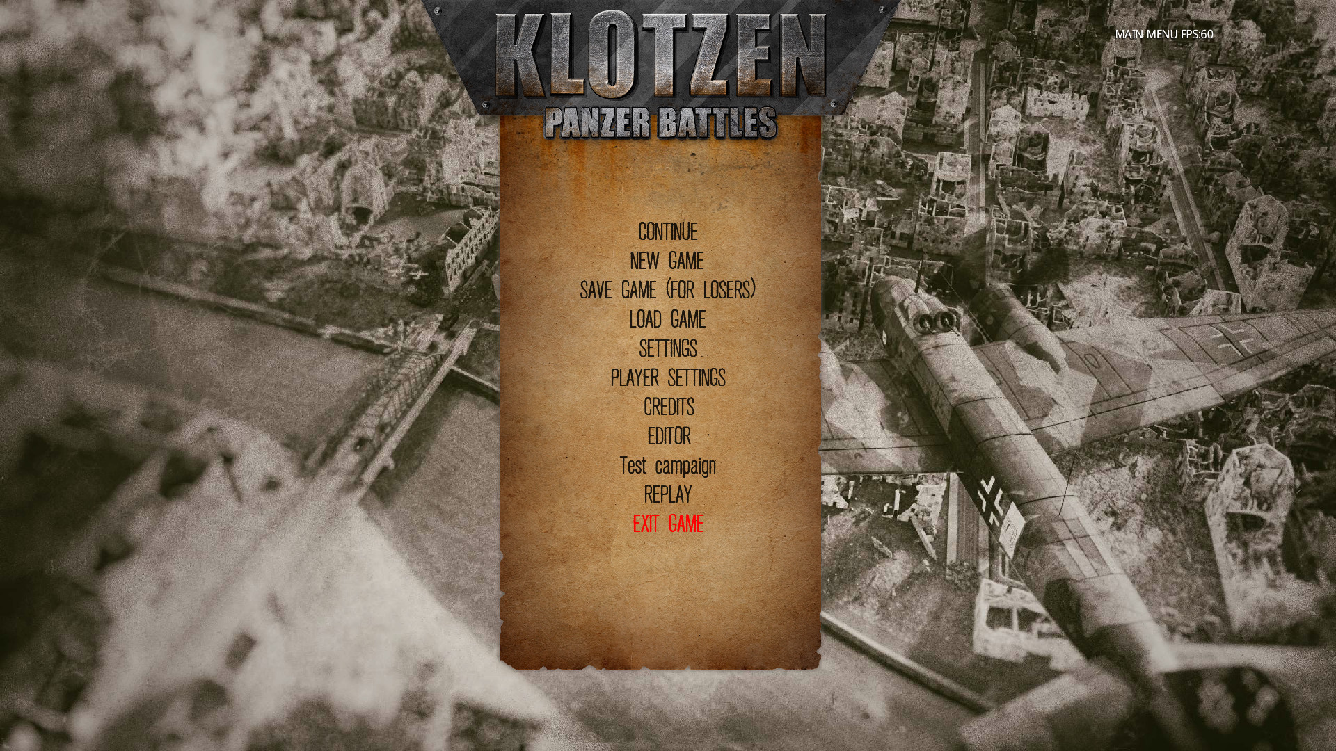 Klotzen! Panzer Battles Steam CD Key