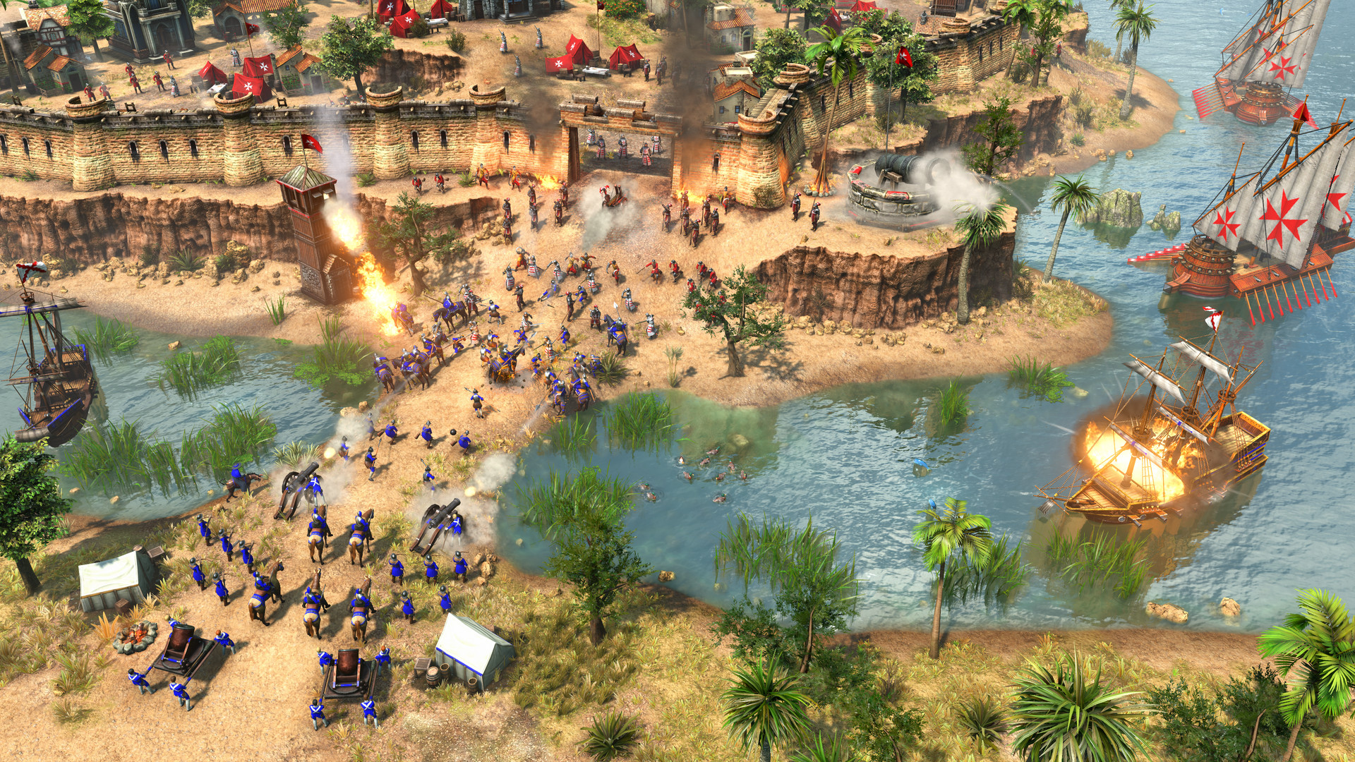 Age Of Empires III: Definitive Edition - Knights Of The Mediterranean DLC EU Steam CD Key
