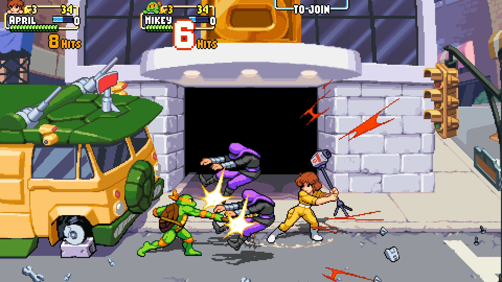 Teenage Mutant Ninja Turtles: Shredder's Revenge EU Steam CD Key
