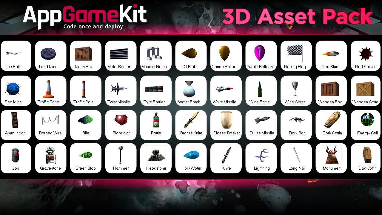 AppGameKit - 3D Asset Pack DLC Steam CD Key