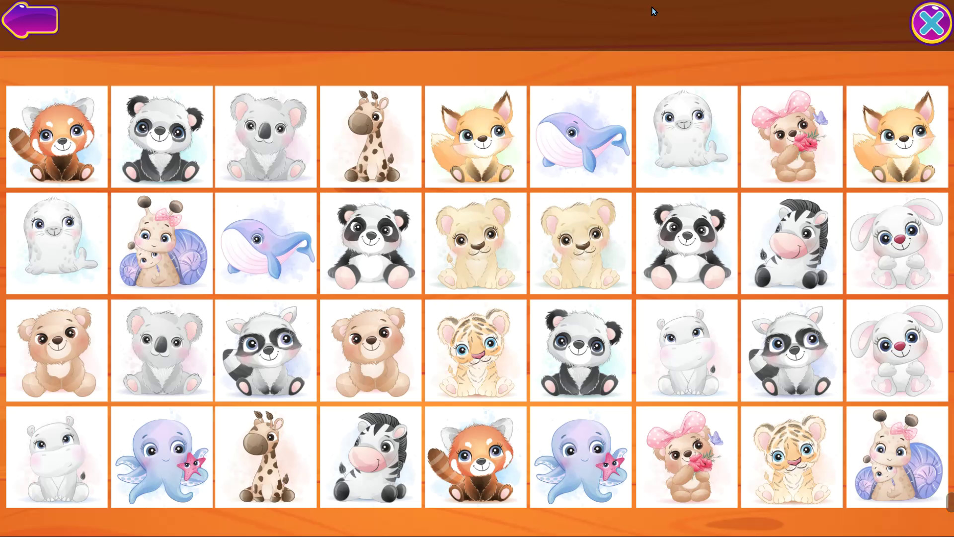 Cute Animals Memory Card Game Steam CD Key