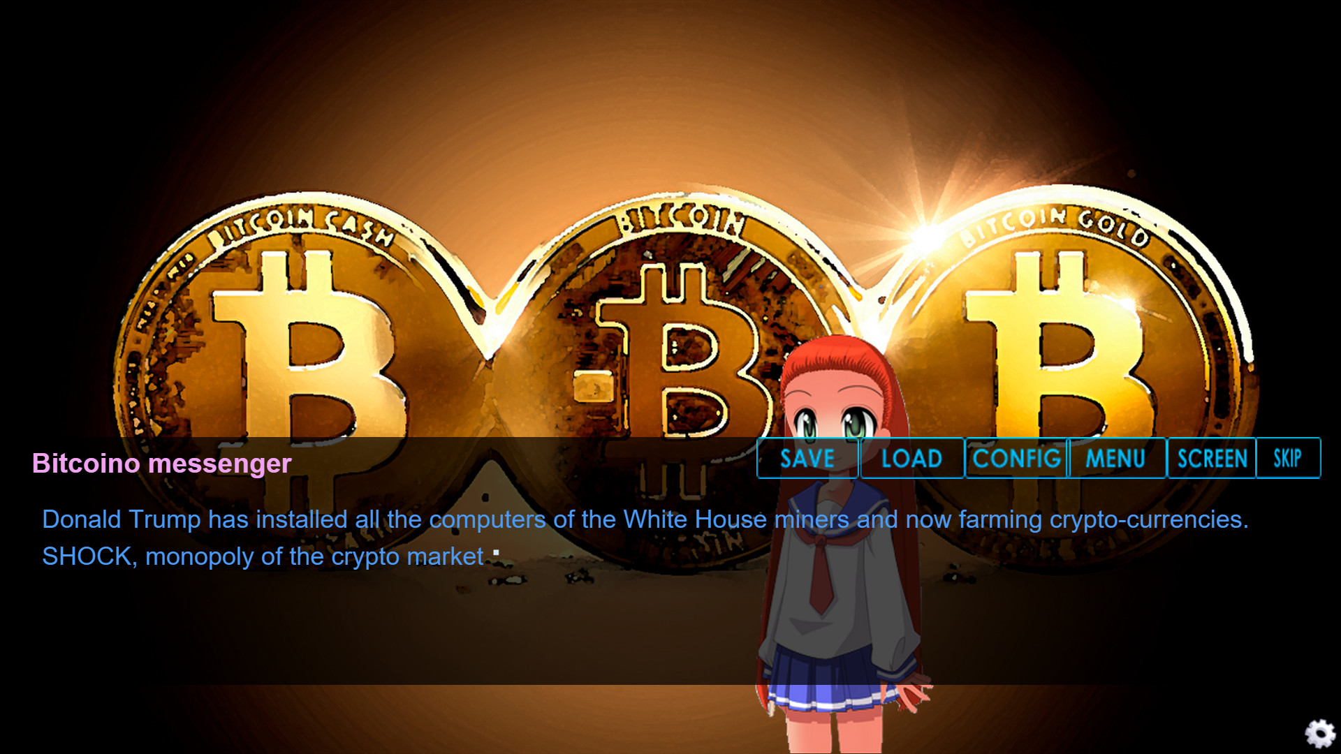 Crypto Girl The Visual Novel Steam CD Key