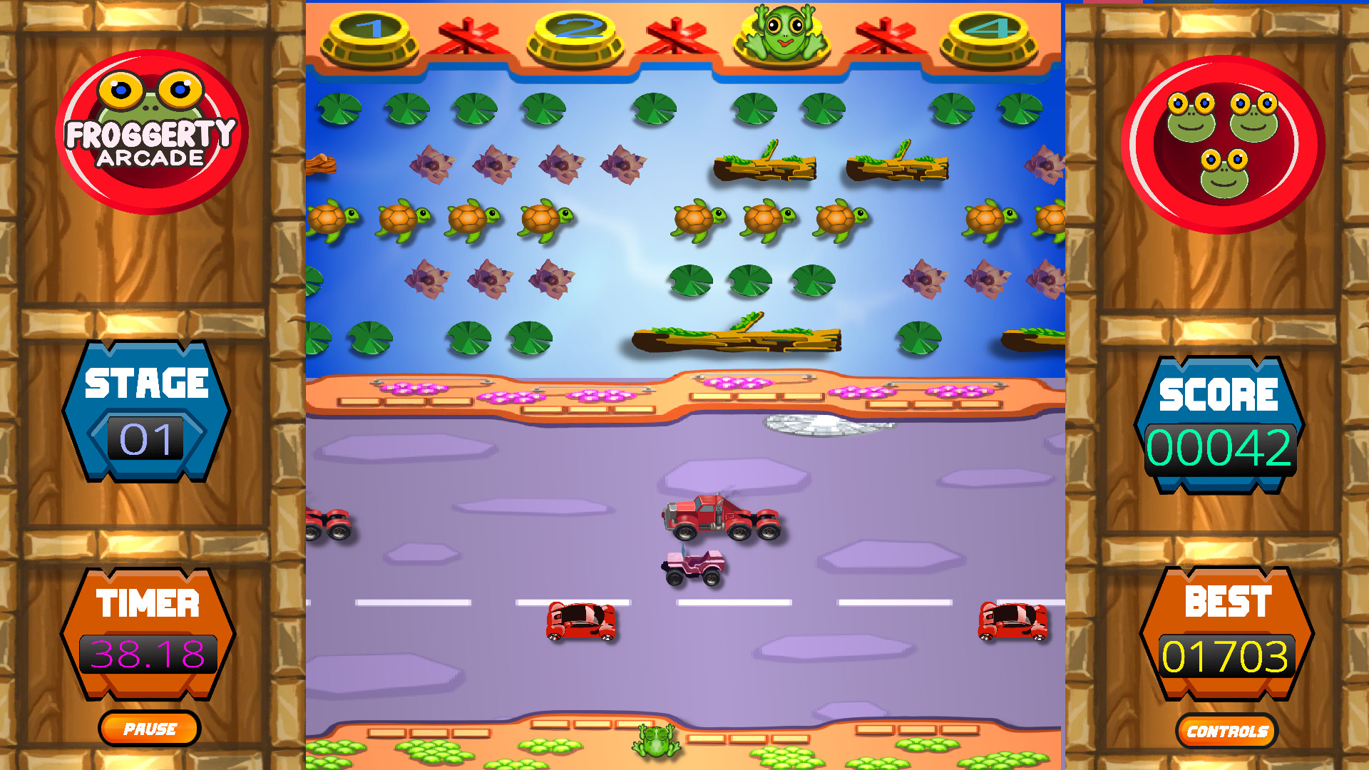 Froggerty Arcade Steam CD Key screenshot 5