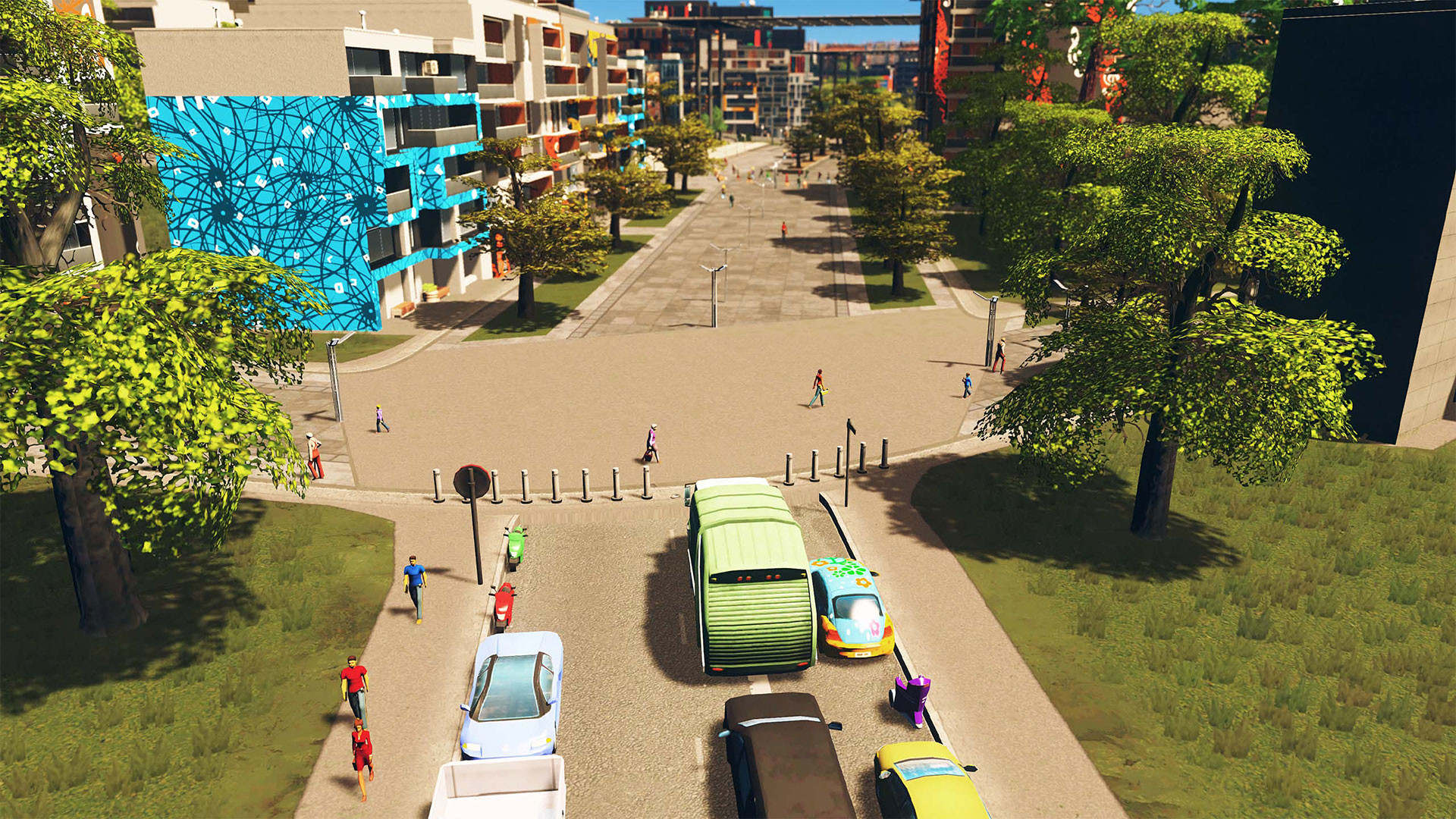 Cities: Skylines - Plazas & Promenades DLC EN Language Only Steam CD Key