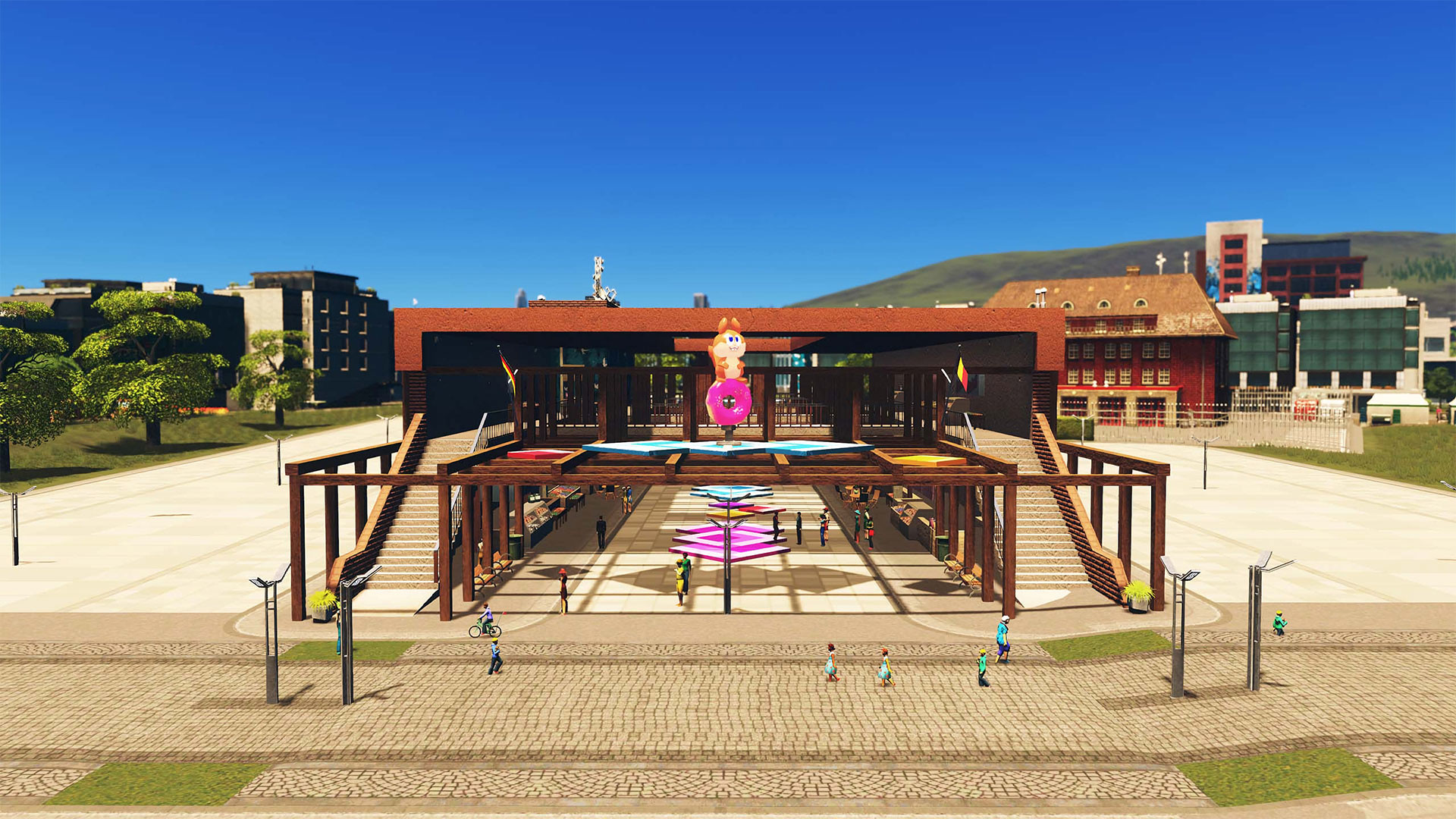 Cities: Skylines - Plazas & Promenades DLC EN Language Only Steam CD Key