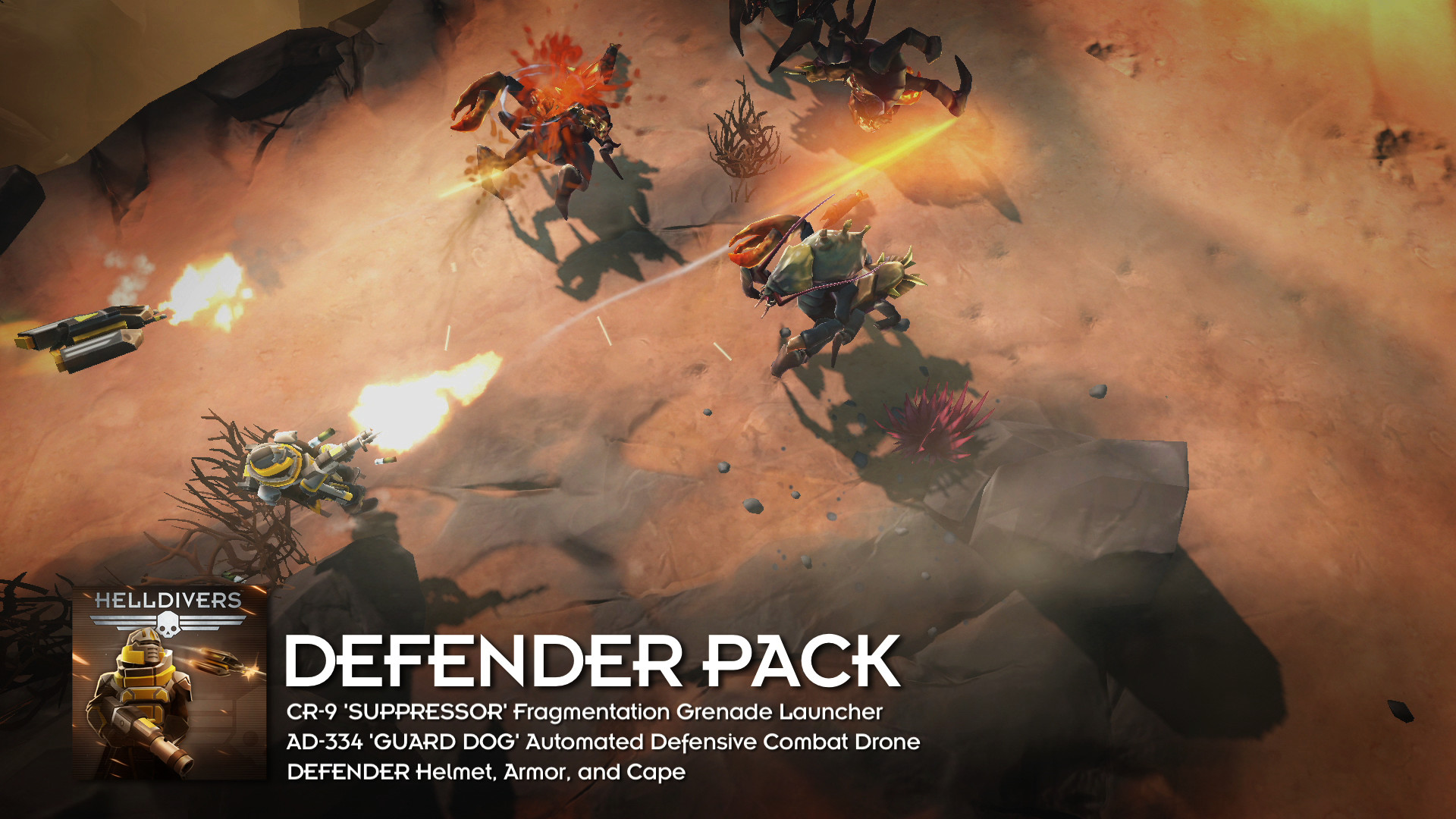 HELLDIVERS - Defenders Pack DLC Steam CD Key