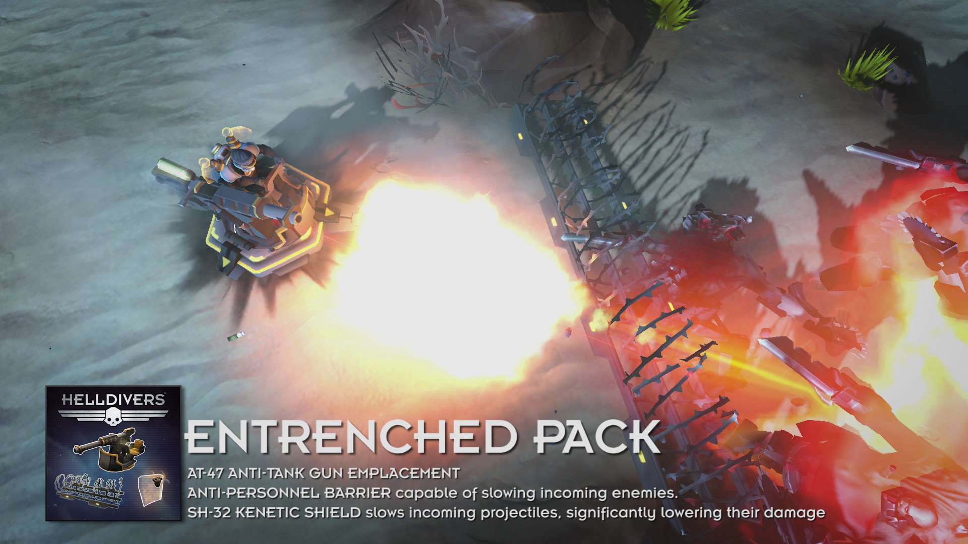 HELLDIVERS - Entrenched Pack DLC Steam CD Key