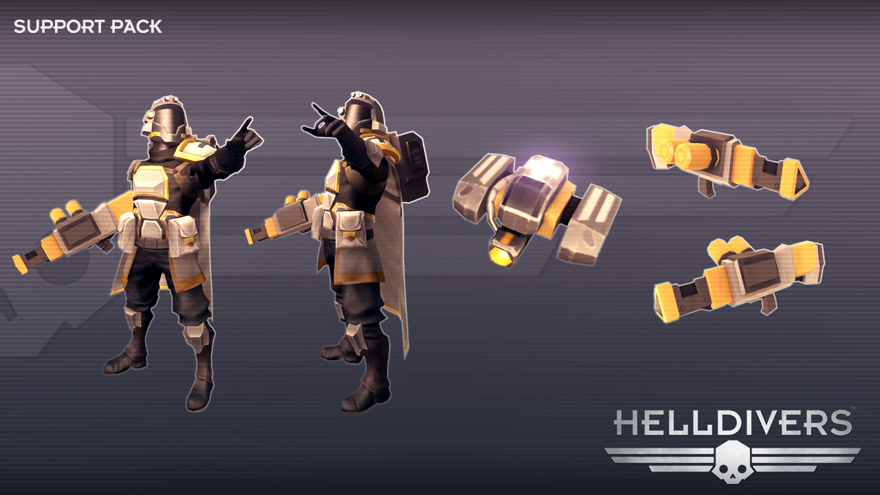 Статус серверов helldivers. Helldivers support Pack. Helldivers 2 броня. Helldivers 1. Helldivers костюмы.