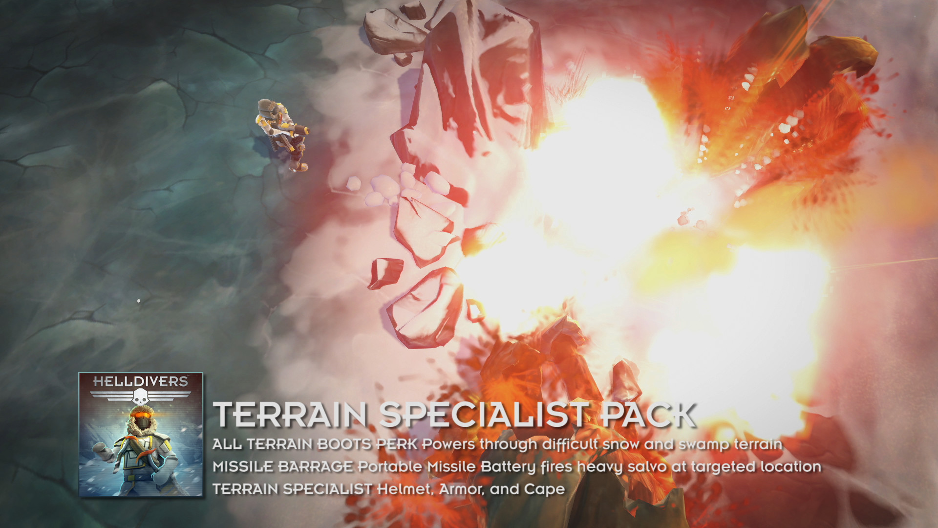 HELLDIVERS - Terrain Specialist Pack DLC Steam CD Key