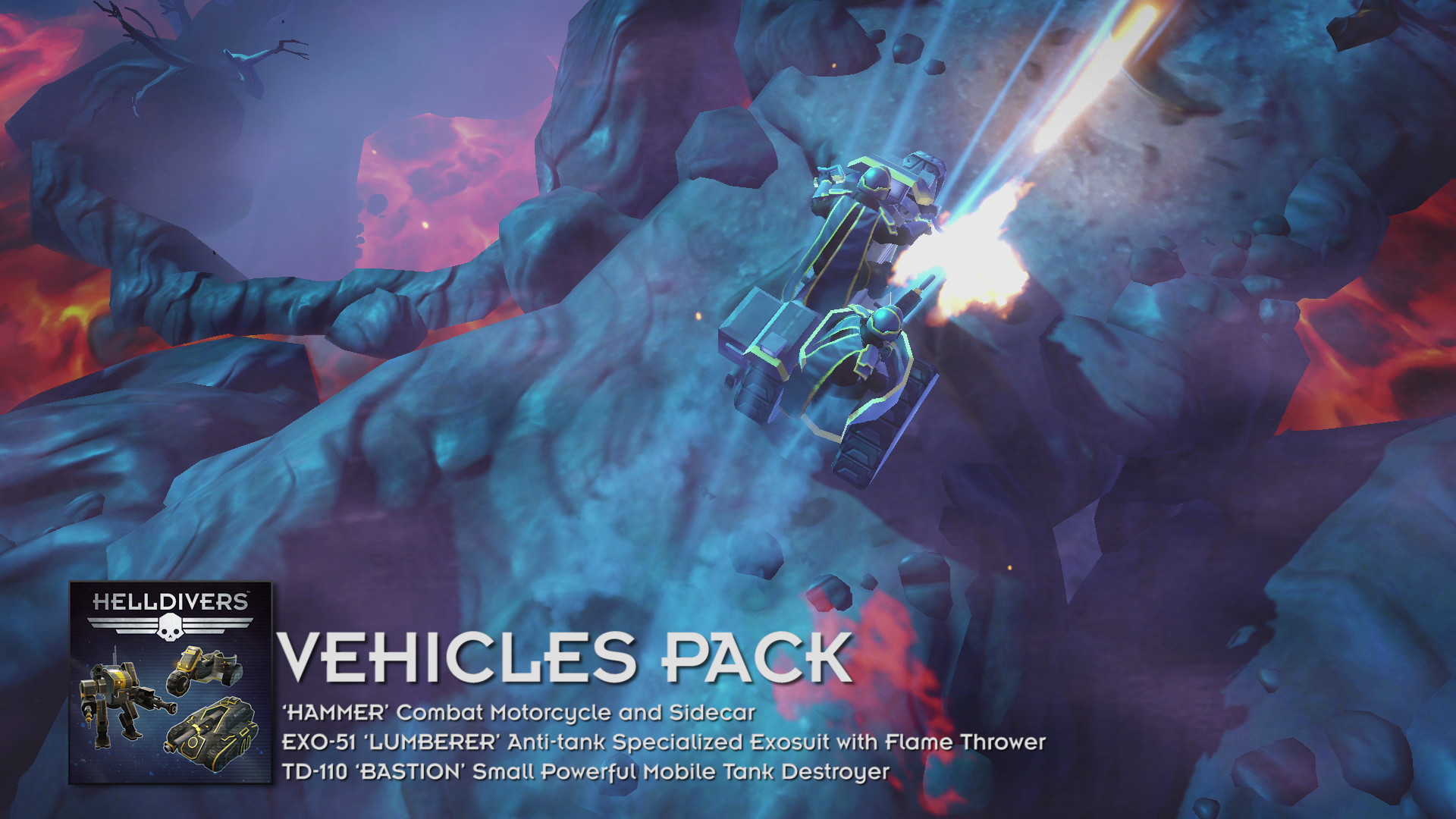 HELLDIVERS - Vehicles Pack DLC Steam CD Key