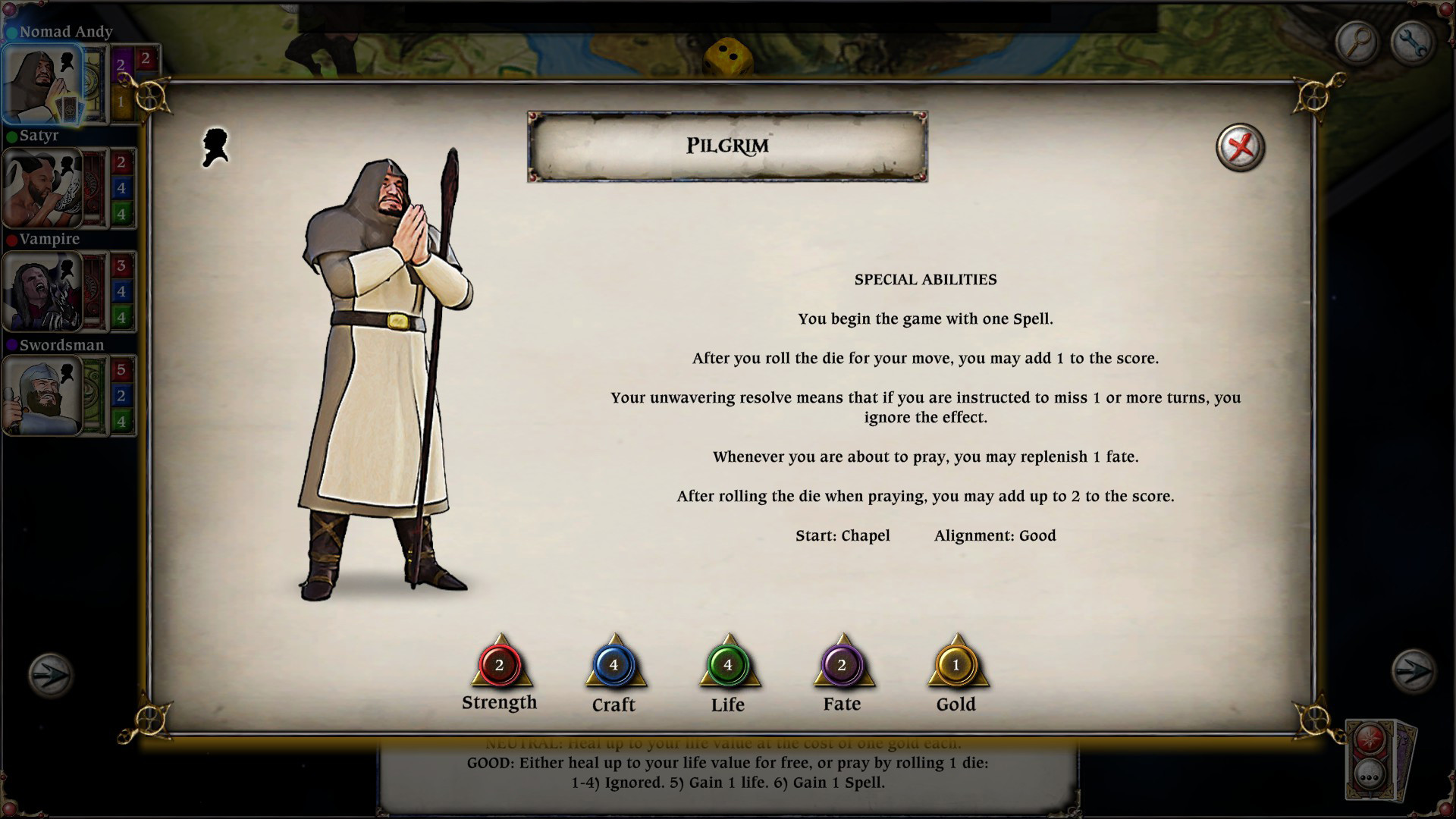 Talisman - Character Pack #23 - Pilgrim DLC Steam CD Key