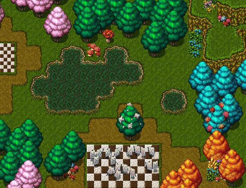 RPG Maker MV - Wonderland Forest Tileset DLC EN Language Only EU Steam CD Key