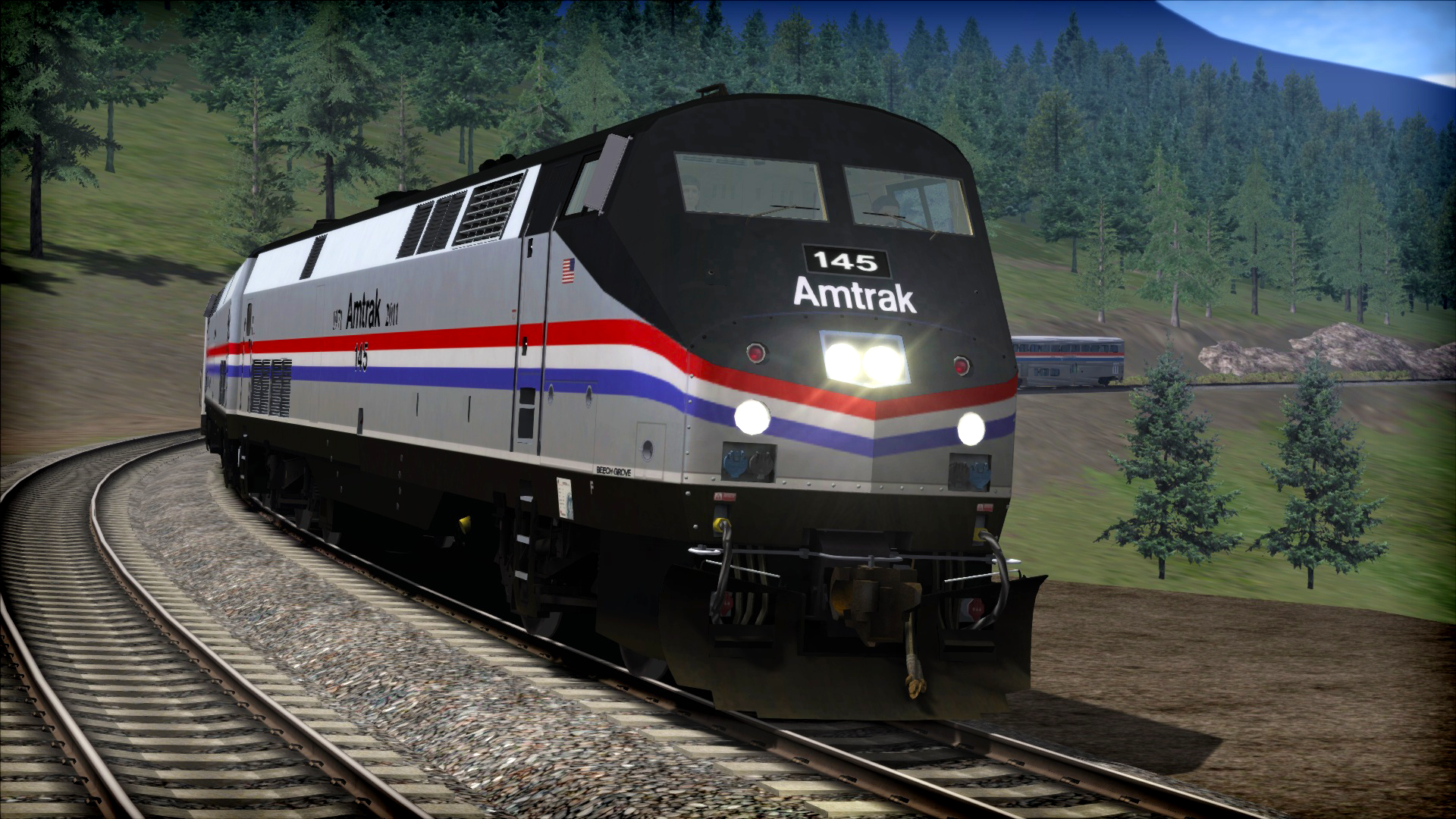 Train Simulator - Amtrak P42 DC Empire Builder Loco Add-On DLC Steam CD Key