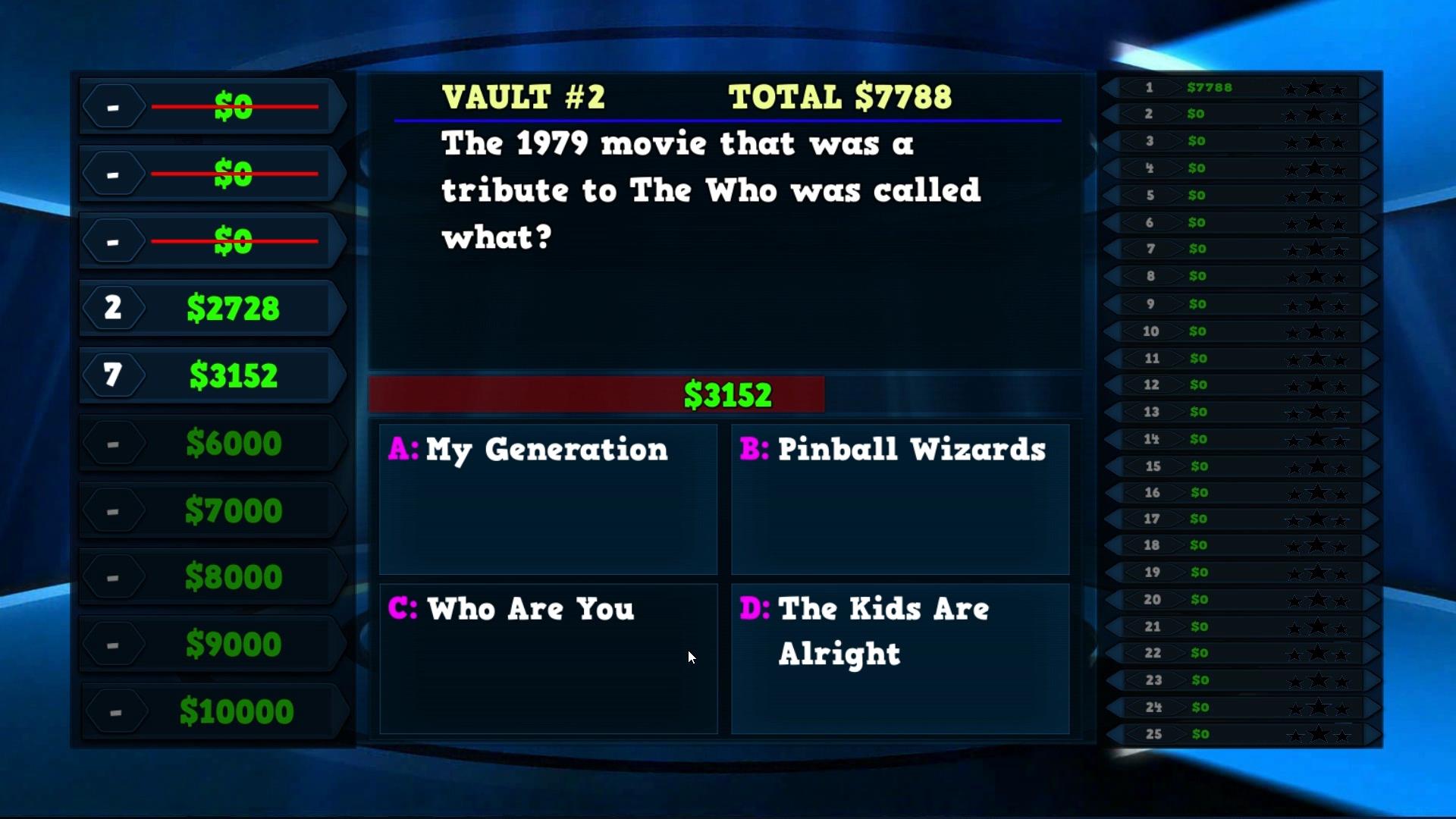 Trivia Vault: Classic Rock Trivia Steam CD Key