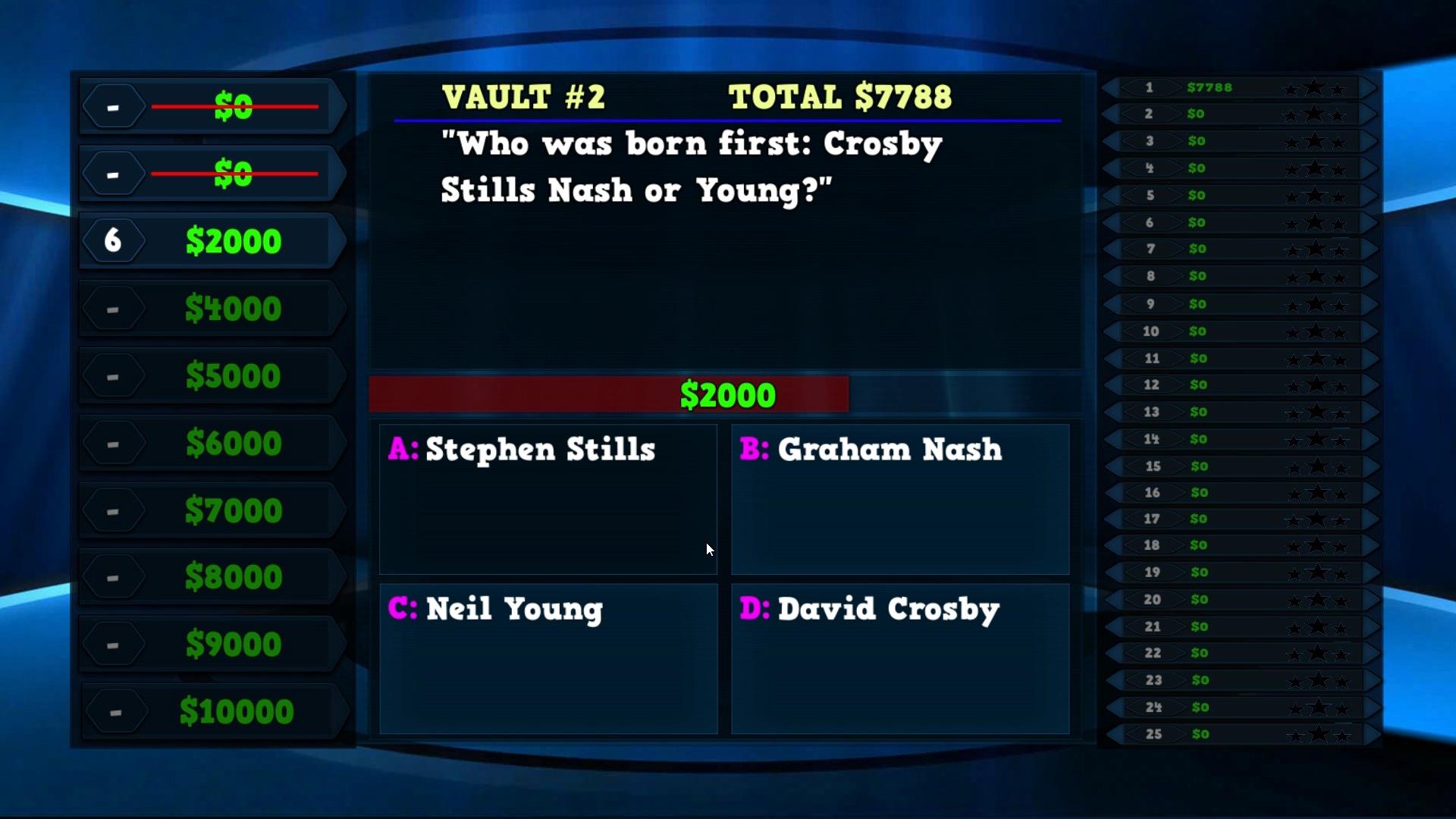 Trivia Vault: Classic Rock Trivia Steam CD Key