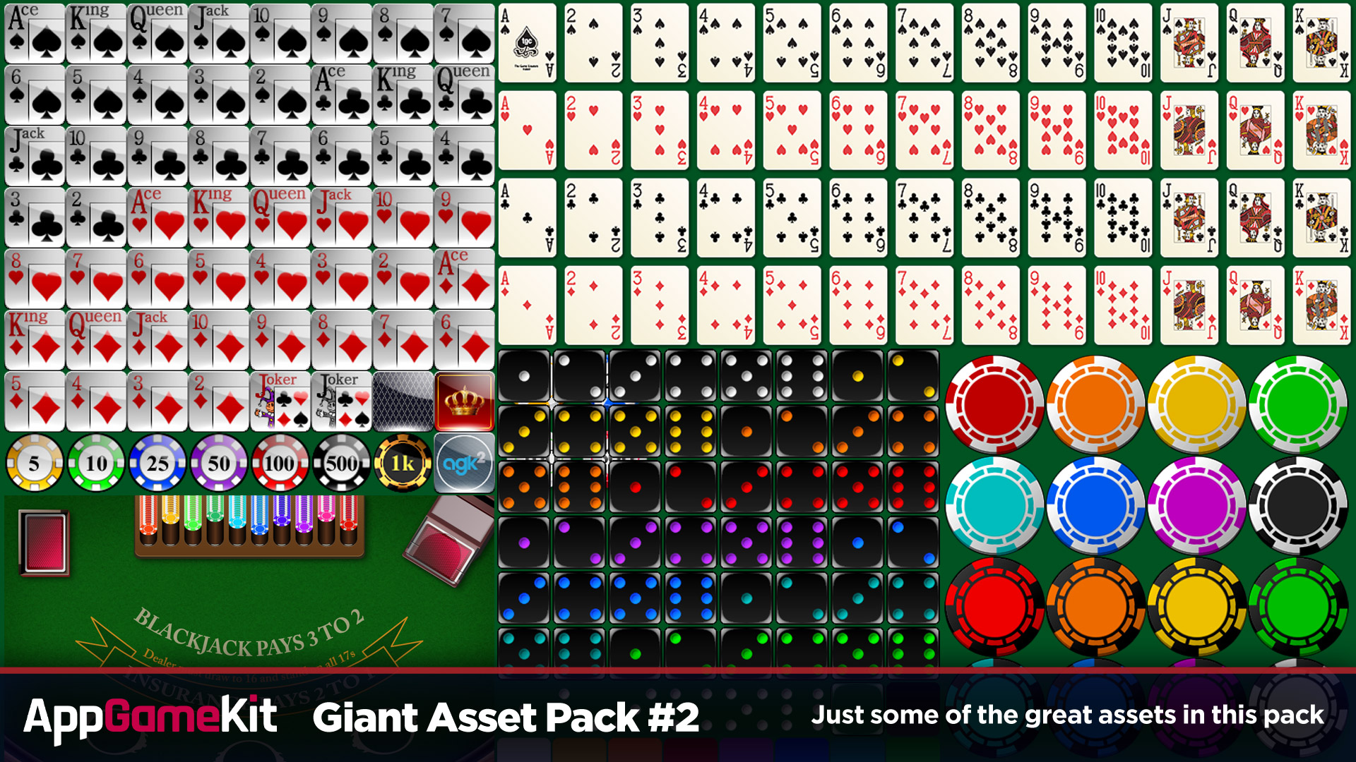 AppGameKit Classic - Giant Asset Pack 2 DLC EU Steam CD Key
