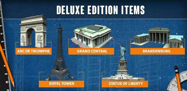 Cities: Skylines - Deluxe Edition Upgrade Pack DLC Steam CD Key