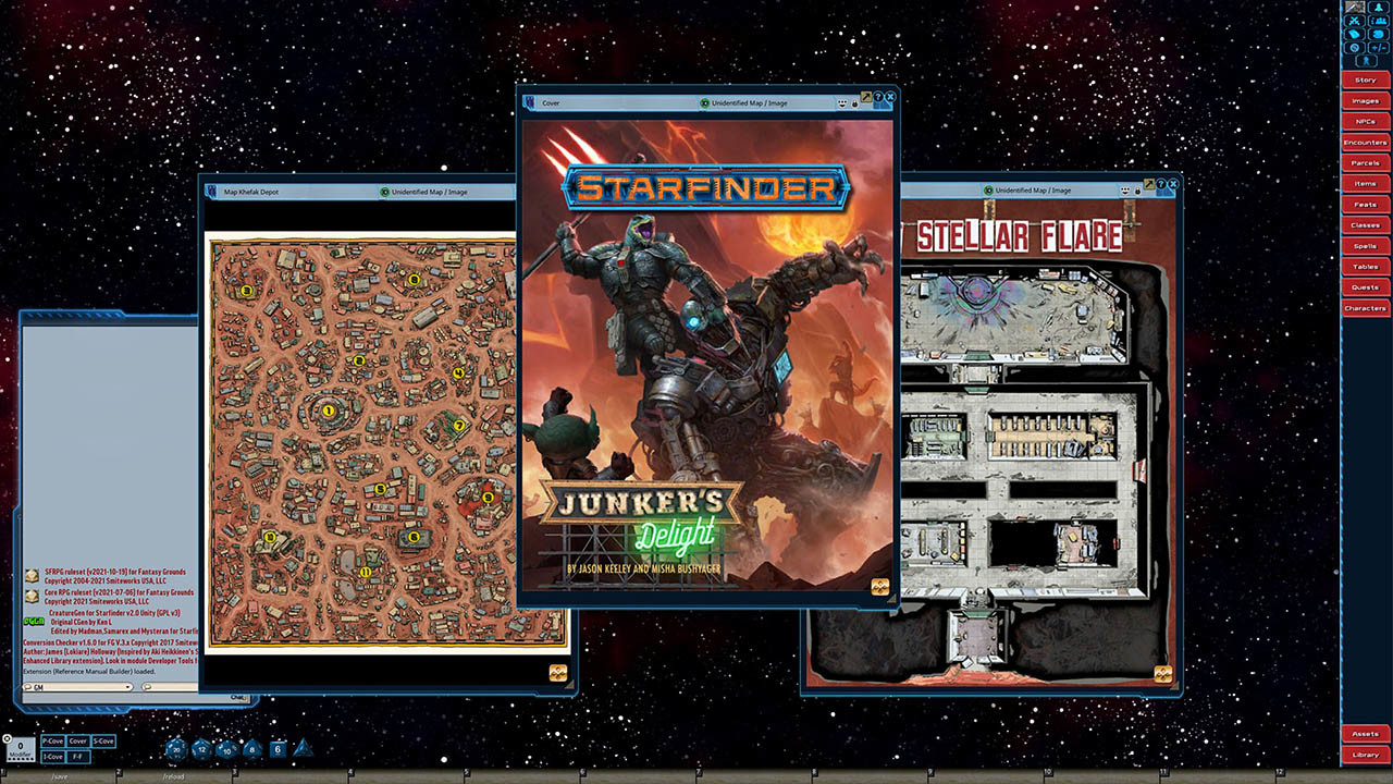 Fantasy Grounds - Starfinder RPG - Junker's Delight Steam CD Key