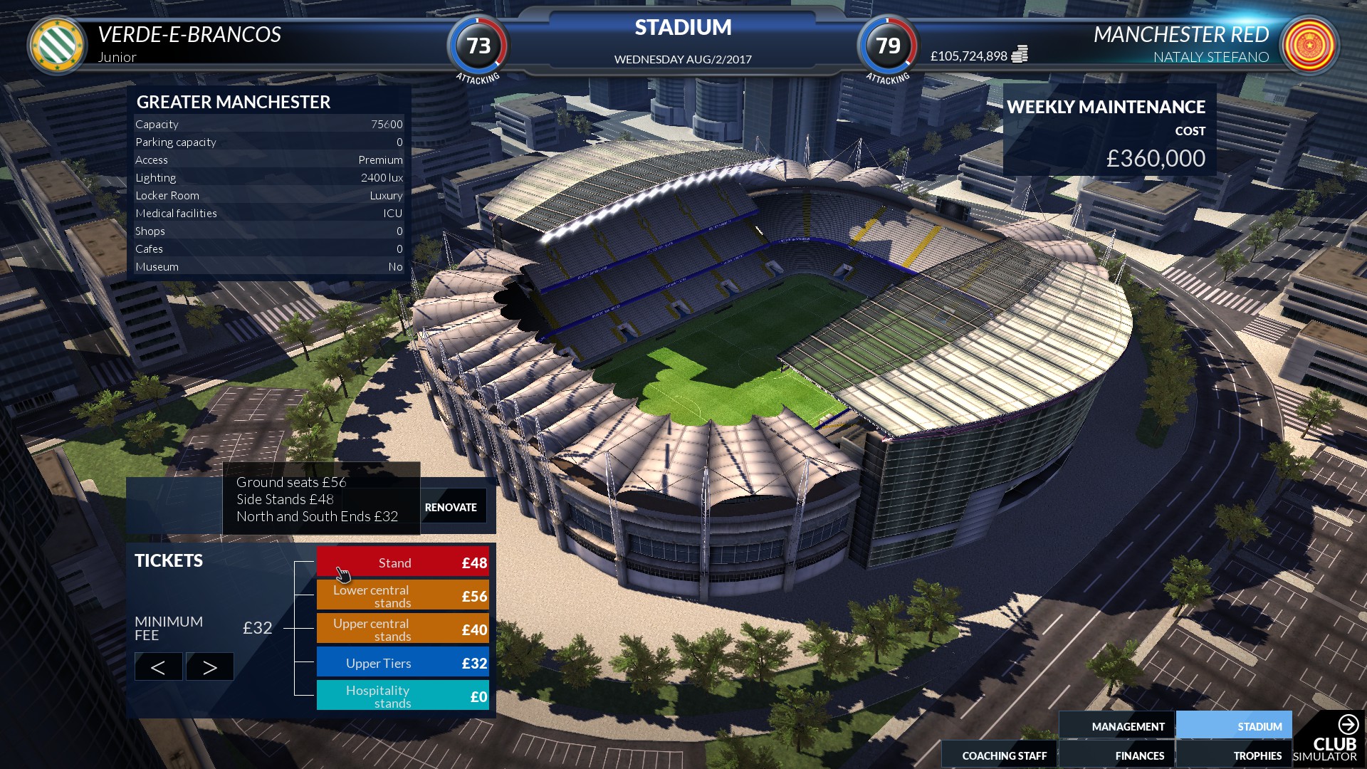Football Club Simulator - FCS #21 Steam CD Key
