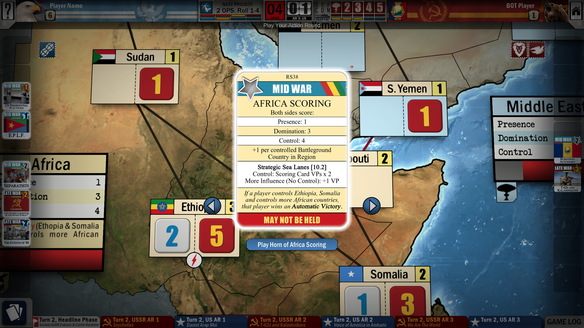 Twilight Struggle: Red Sea Steam CD Key