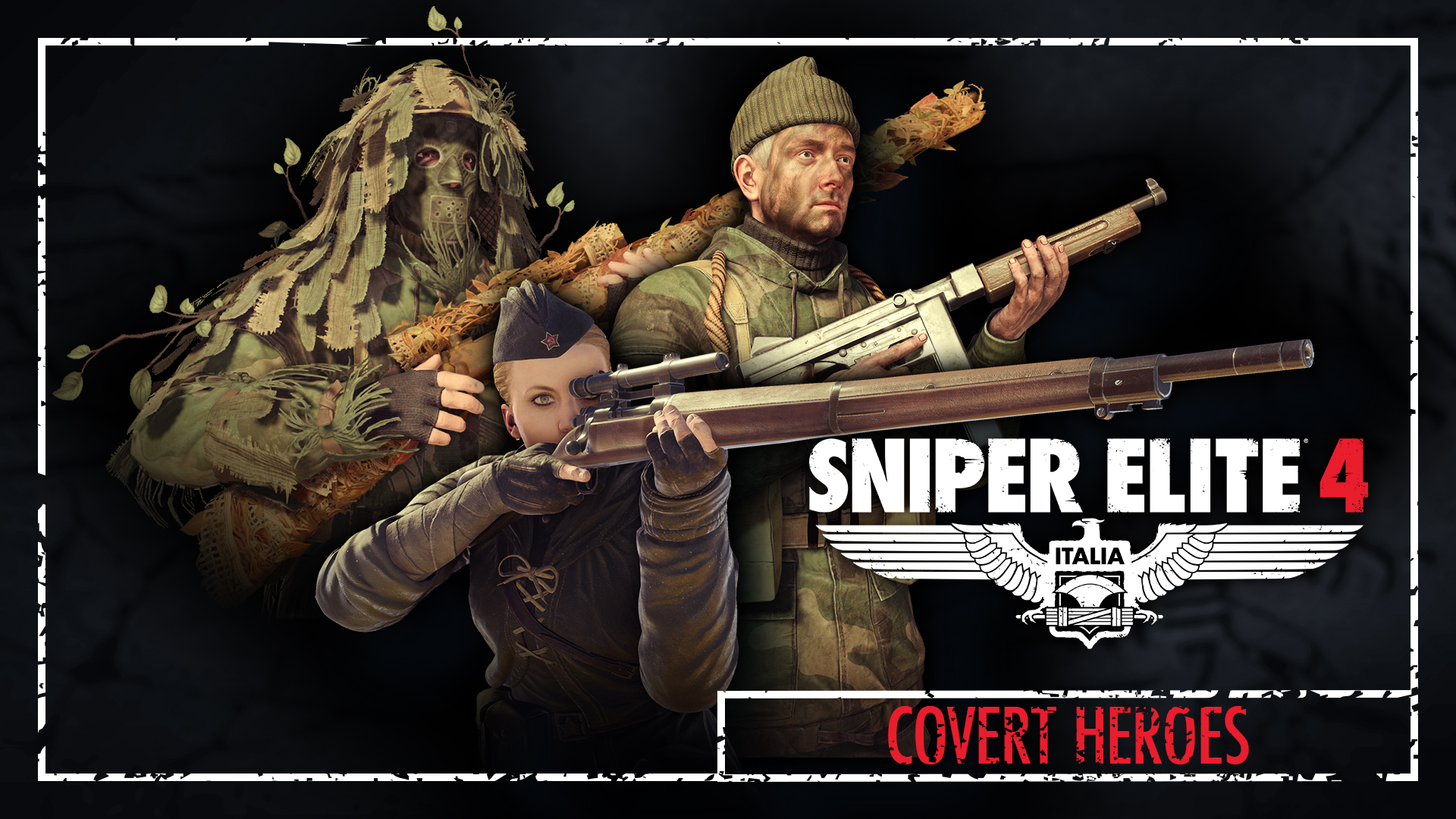 Sniper Elite 4 - Covert Heroes Character Pack DLC Steam CD Key