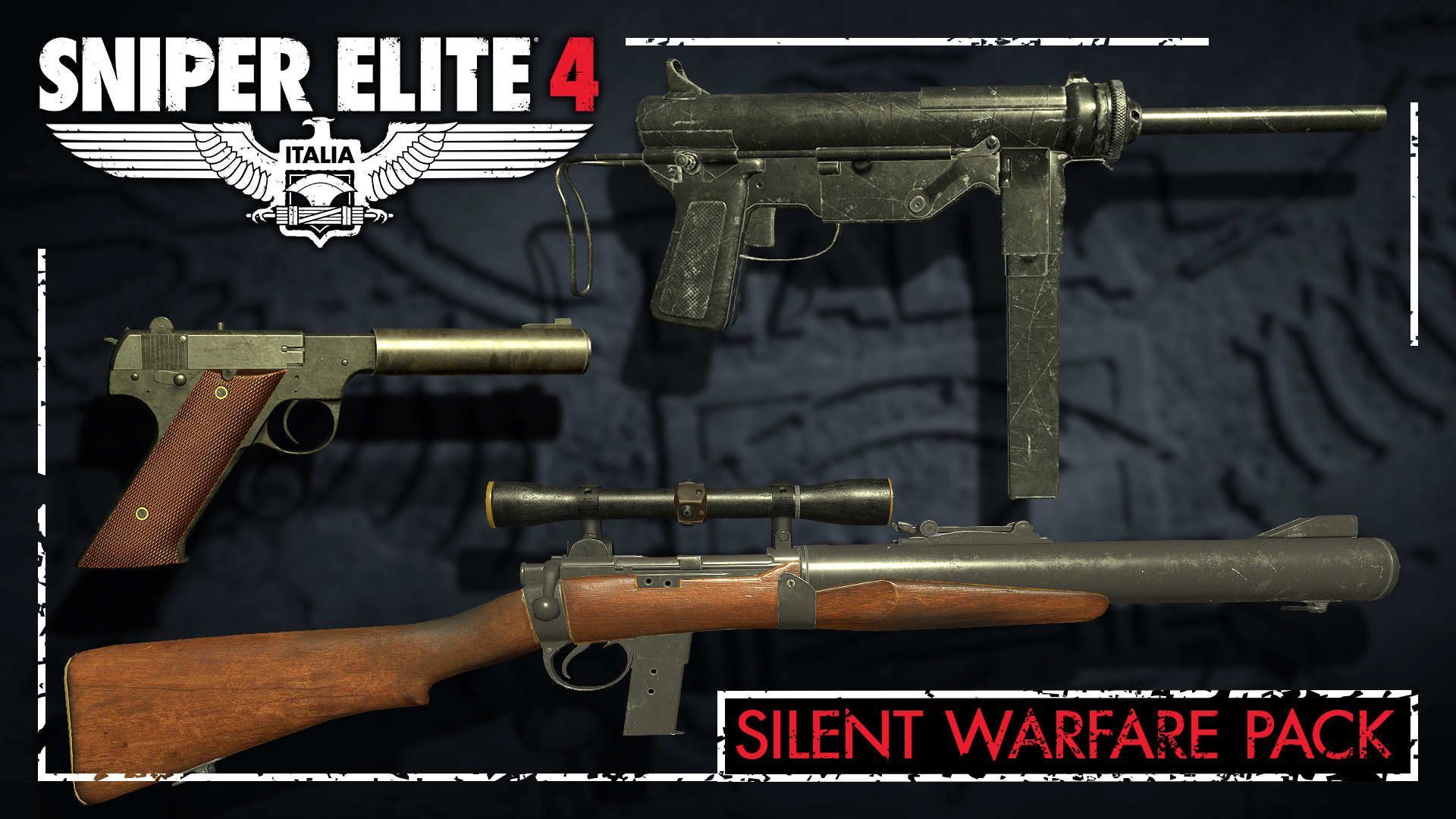 Sniper Elite 4 - Silent Warfare Weapons Pack DLC Steam CD Key