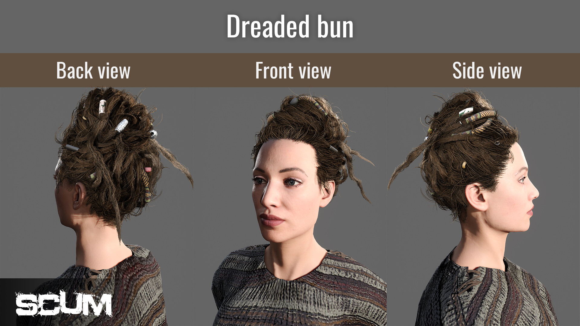 SCUM - Female Hair Pack DLC Steam CD Key