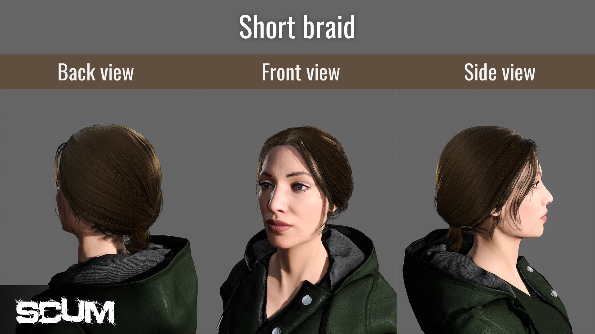 SCUM - Female Hair Pack DLC Steam