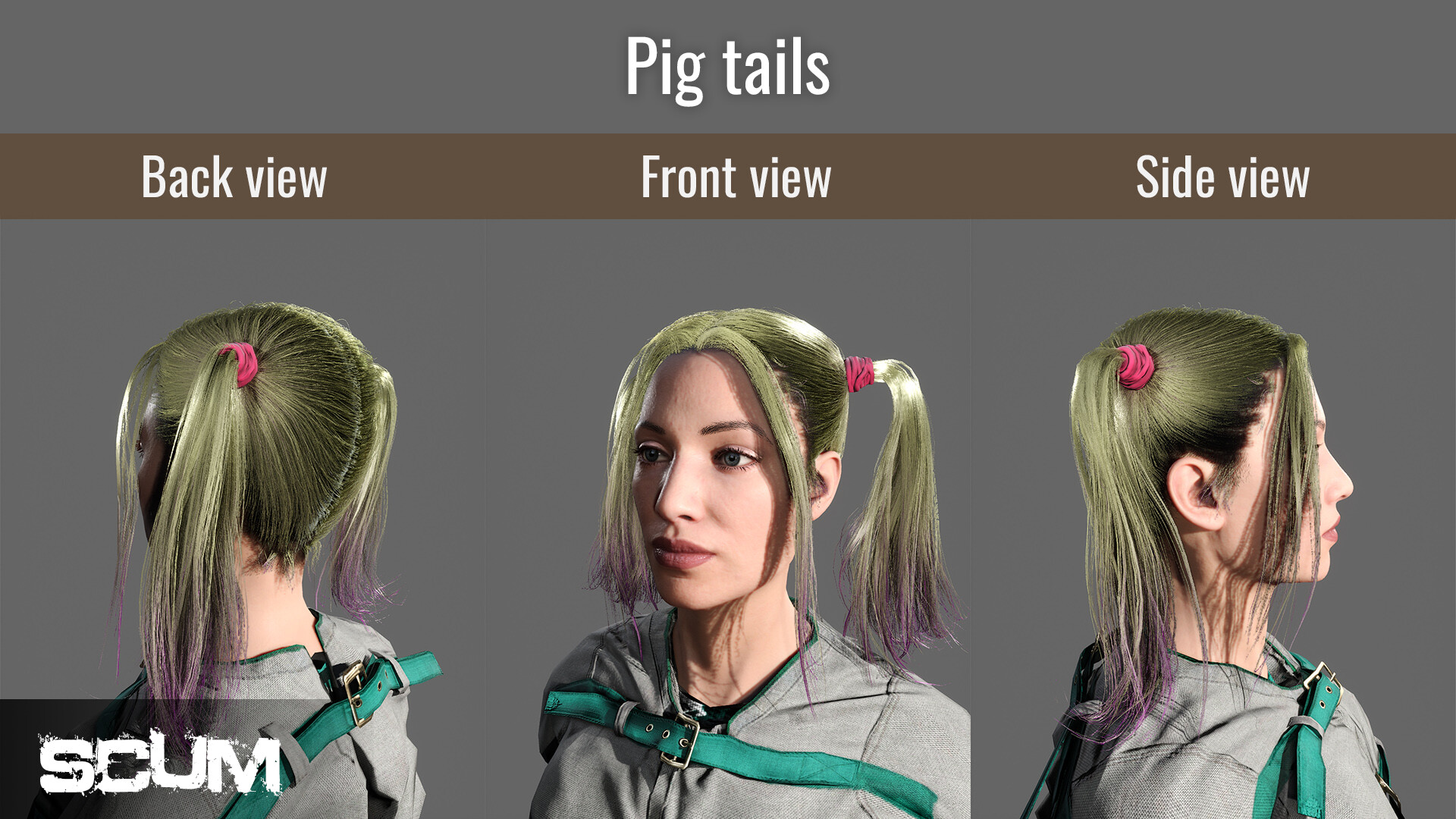 SCUM - Female Hair Pack DLC Steam