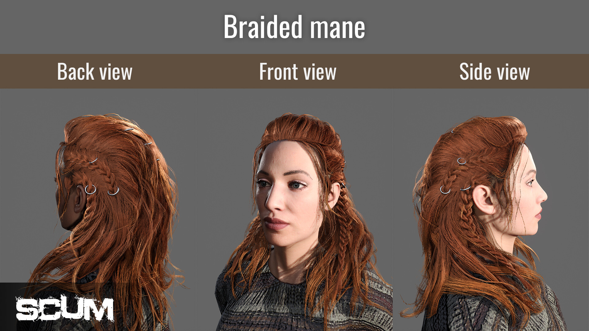 SCUM - Female Hair Pack DLC Steam