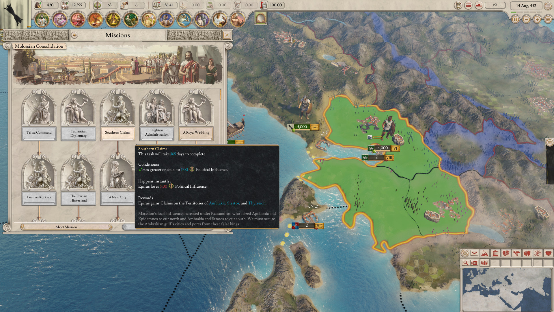 Imperator: Rome - Epirus Content Pack DLC Steam CD Key