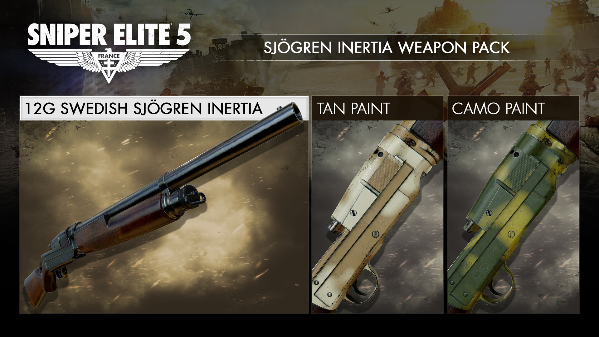 Sniper Elite 5 - Rough Landing Mission And Weapon Pack DLC AR XBOX One / Xbox Series X,S / Windows 10 CD Key