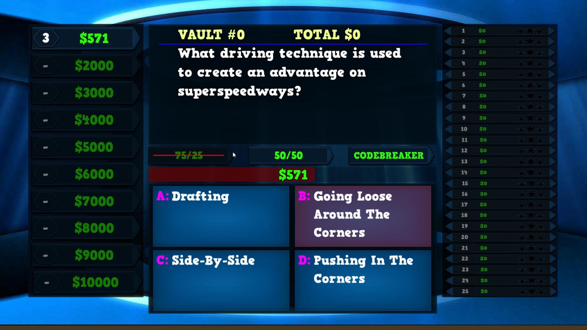 Trivia Vault: Auto Racing Trivia Steam CD Key