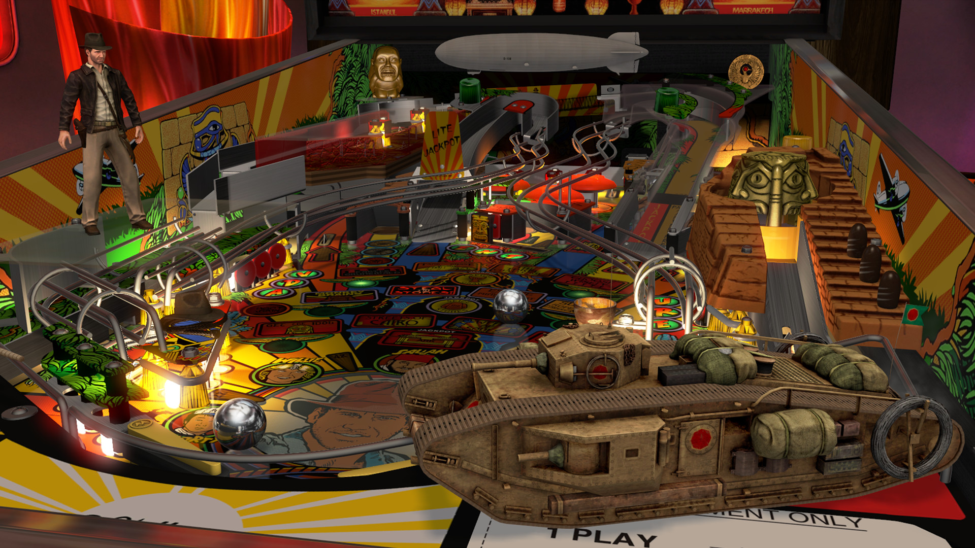 Pinball FX3 - Indiana Jones: The Pinball Adventure DLC Steam CD Key